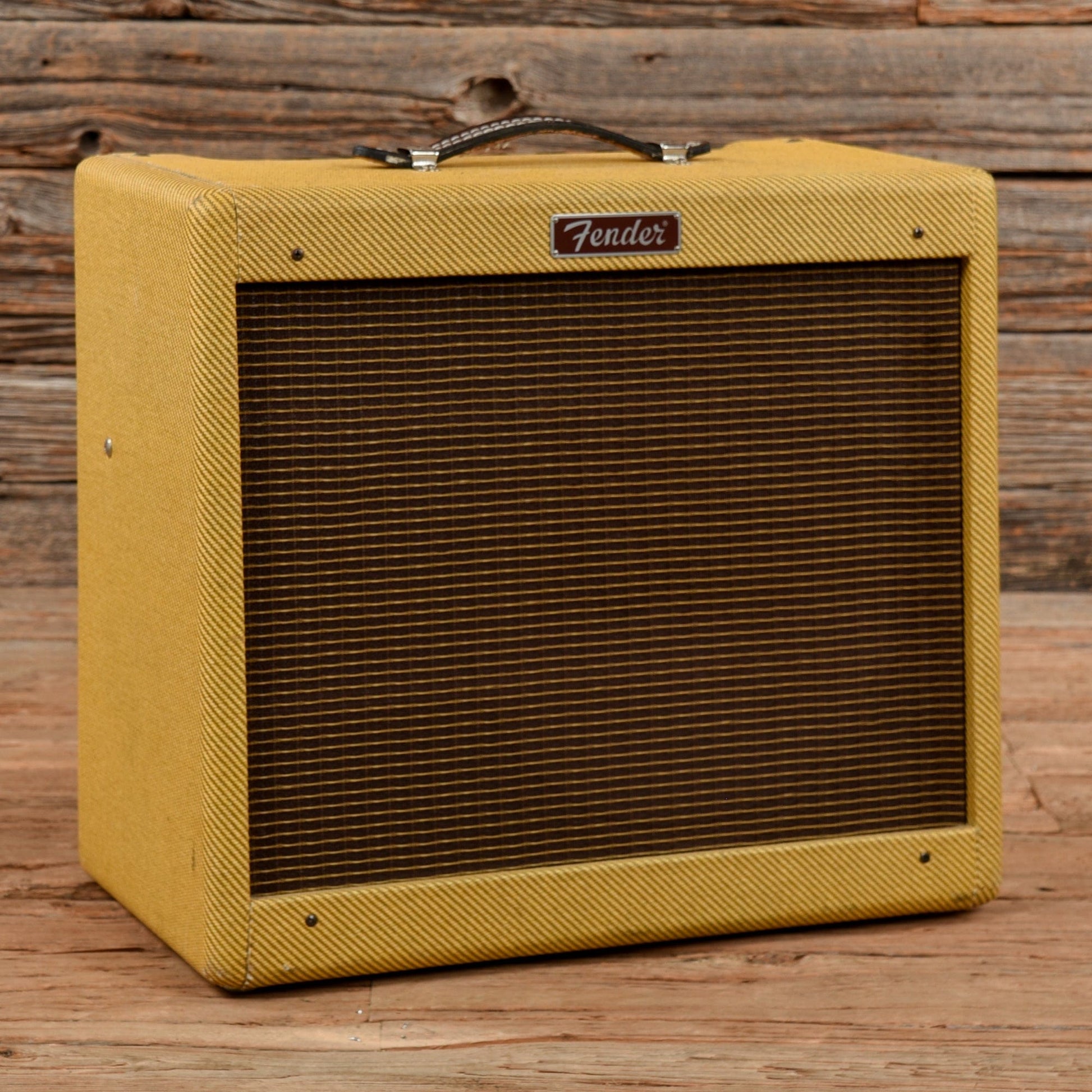 Fender Blues Junior Limited Edition Lacquered Tweed 15-Watt 1x12" Guitar Combo Amp Amps / Guitar Cabinets