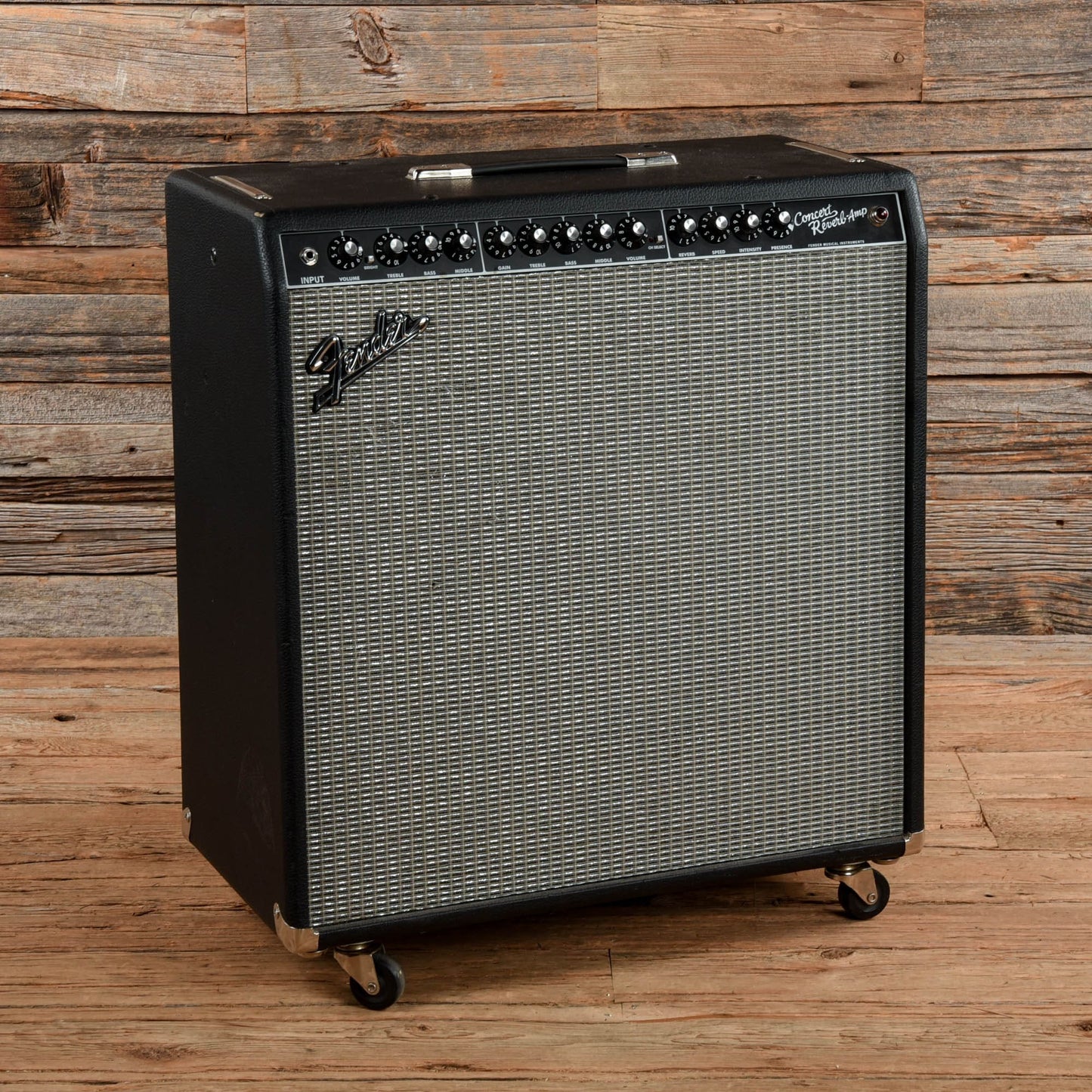 Fender Concert Reverb 2-Channel 50-Watt 4x10" Guitar Combo Amp Amps / Guitar Cabinets