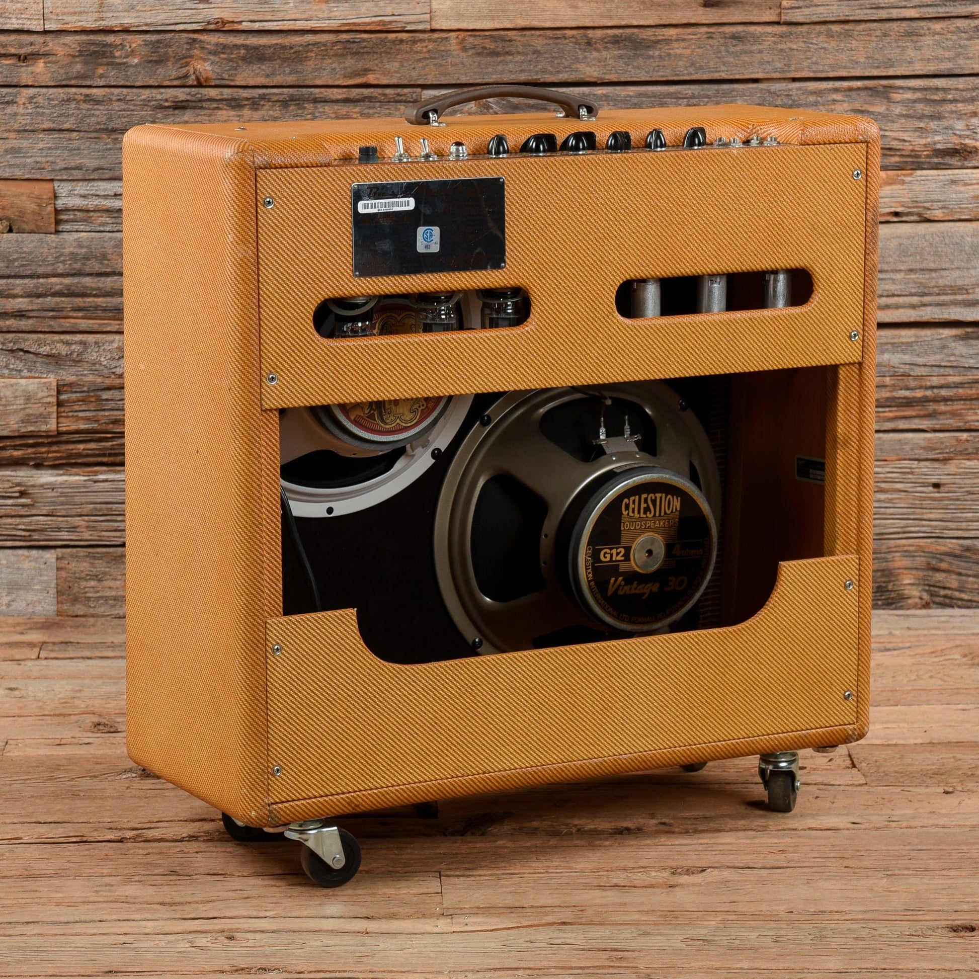 Fender Custom Bass Breaker 40-Watt 2x12" Guitar Combo Amp Tweed 2001 Amps / Guitar Cabinets