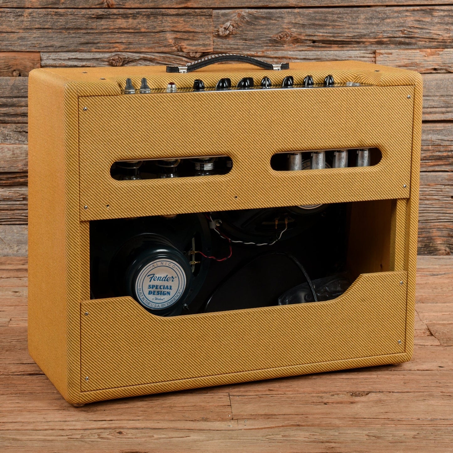 Fender EC Twinolux Eric Clapton Signature 40-Watt 2x12" Guitar Combo Amp Tweed Amps / Guitar Cabinets