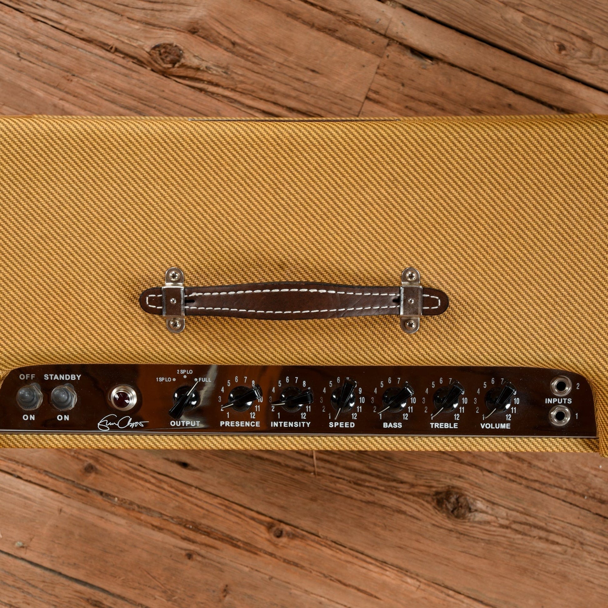 Fender EC Twinolux Eric Clapton Signature 40-Watt 2x12" Guitar Combo Amp Tweed Amps / Guitar Cabinets