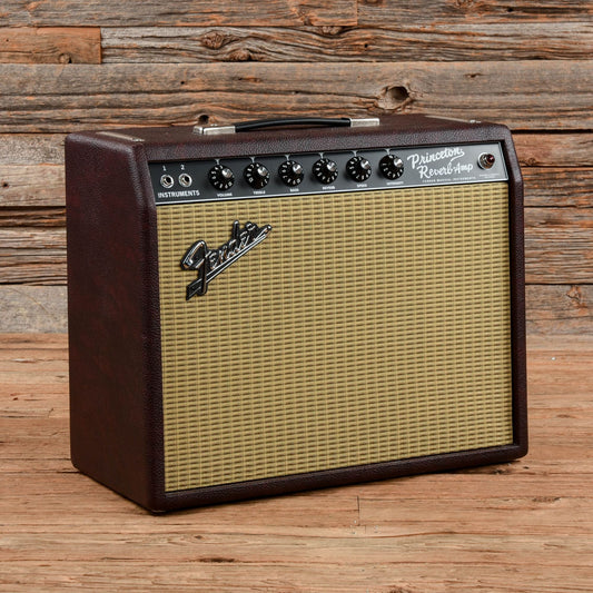 Fender FSR 65 Princeton Reverb Bordeaux Reserve 15-Watt 1x12" Guitar Combo Amp Amps / Guitar Cabinets