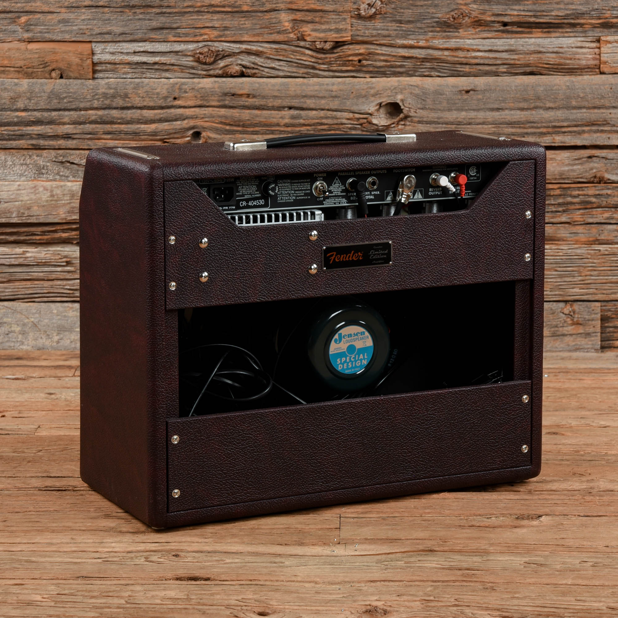 Fender FSR 65 Princeton Reverb Bordeaux Reserve 15-Watt 1x12