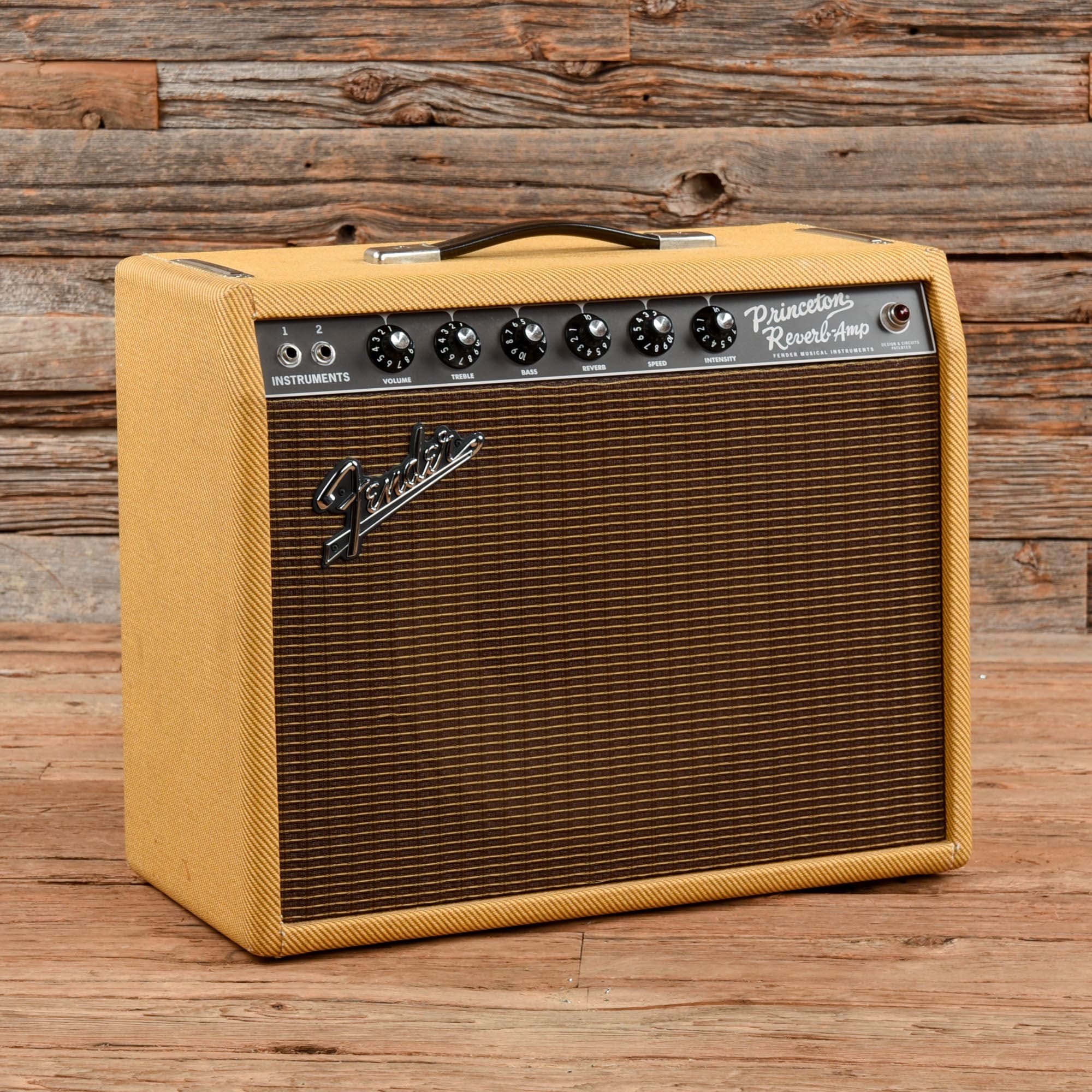 Fender FSR 65 Princeton Reverb Lacquered Tweed 15-Watt 1x12