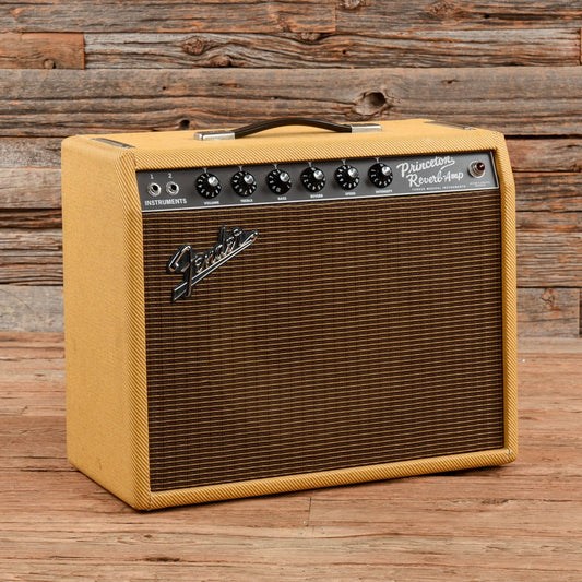 Fender FSR 65 Princeton Reverb Lacquered Tweed 15-Watt 1x12" Guitar Combo Amp Amps / Guitar Cabinets