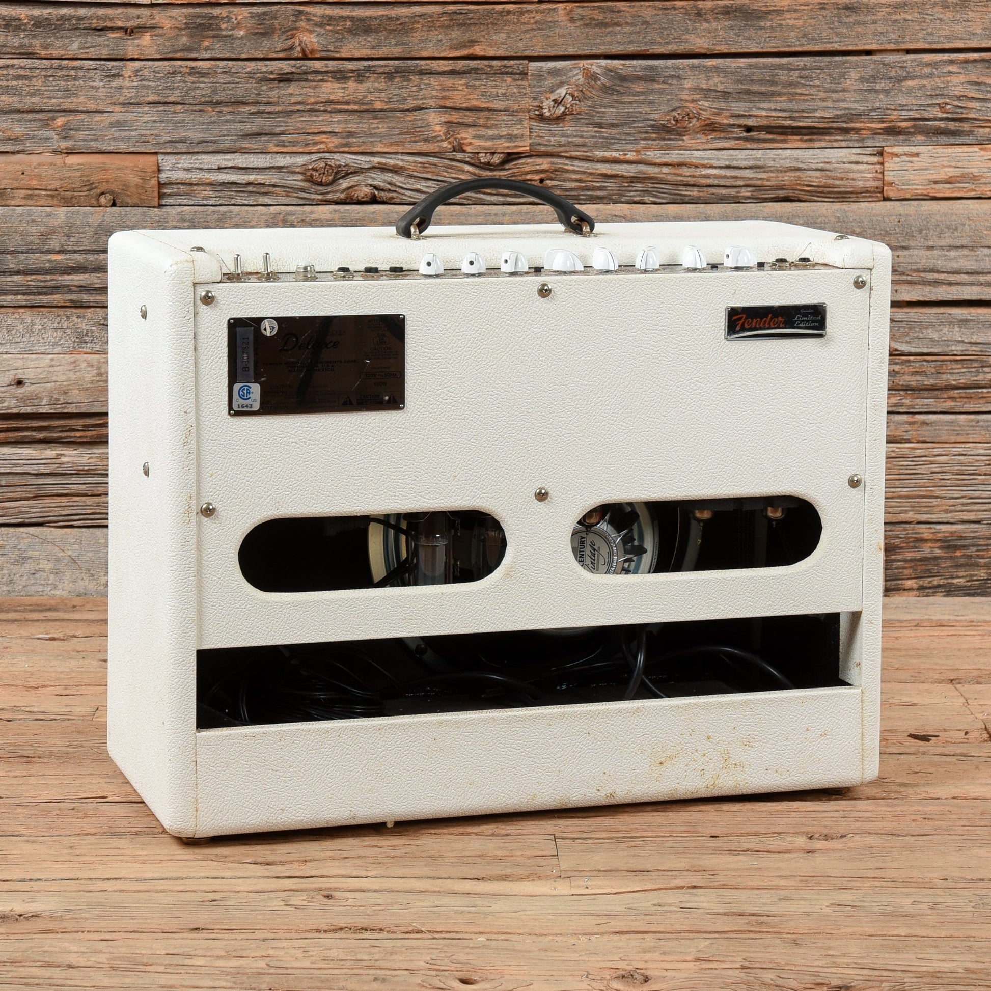 Fender Hot Rod Deluxe 40-Watt 1x12" Guitar Combo Amp White Amps / Guitar Cabinets