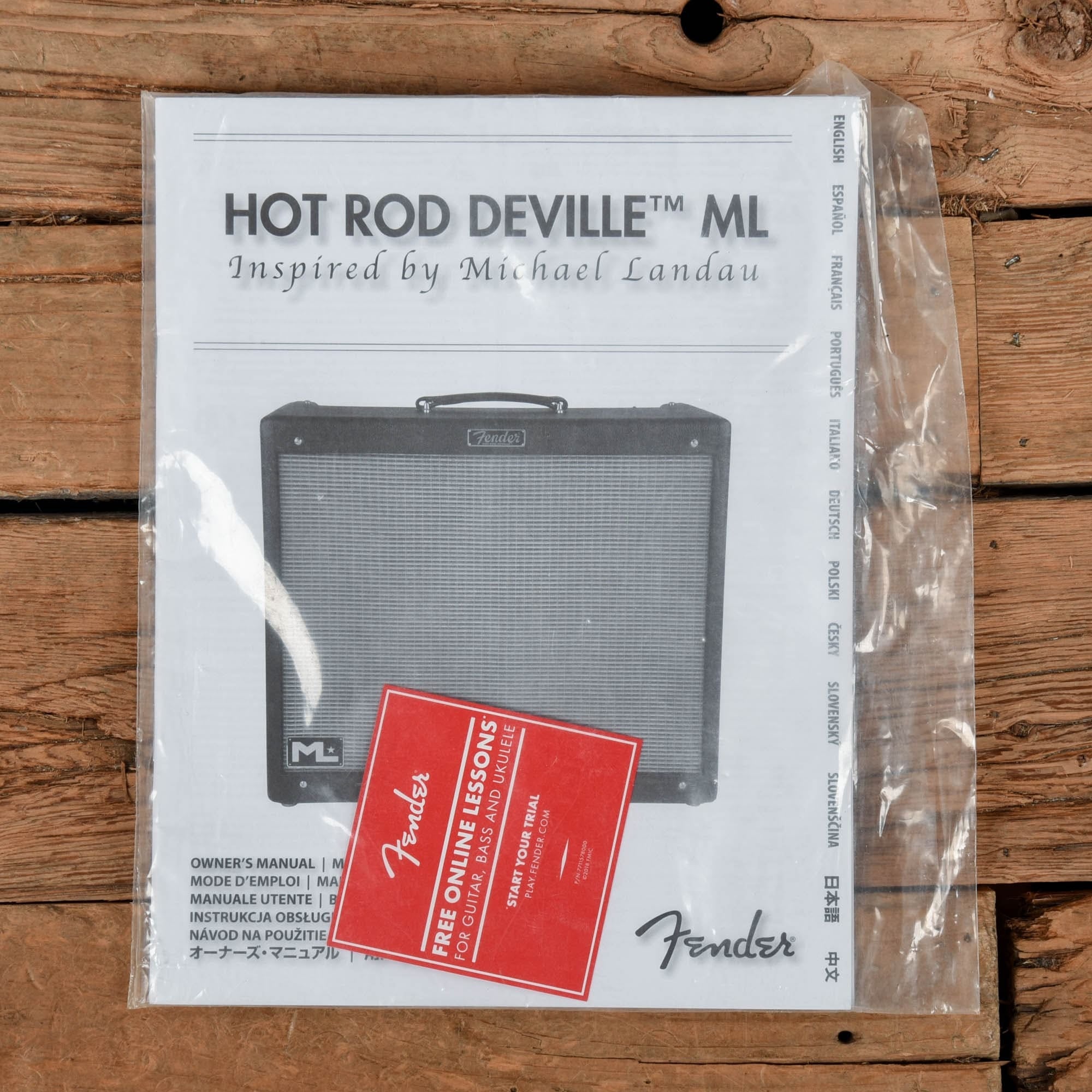 Fender Hot Rod Deville ML Michael Landau Signature 2-Channel 60-Watt 1x12