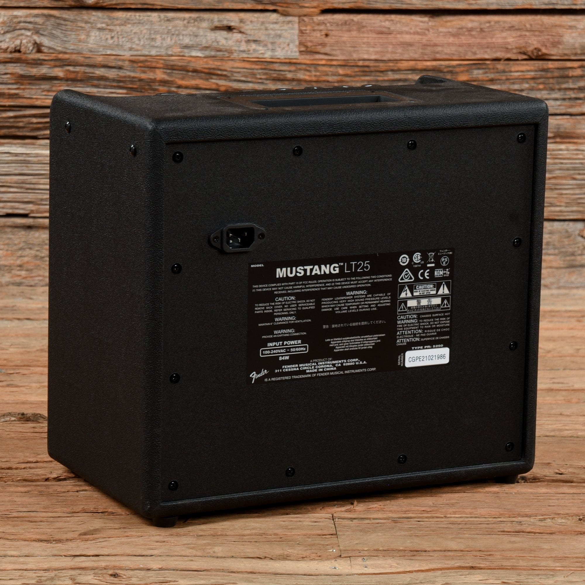 Fender Mustang LT25 25-Watt 1x8