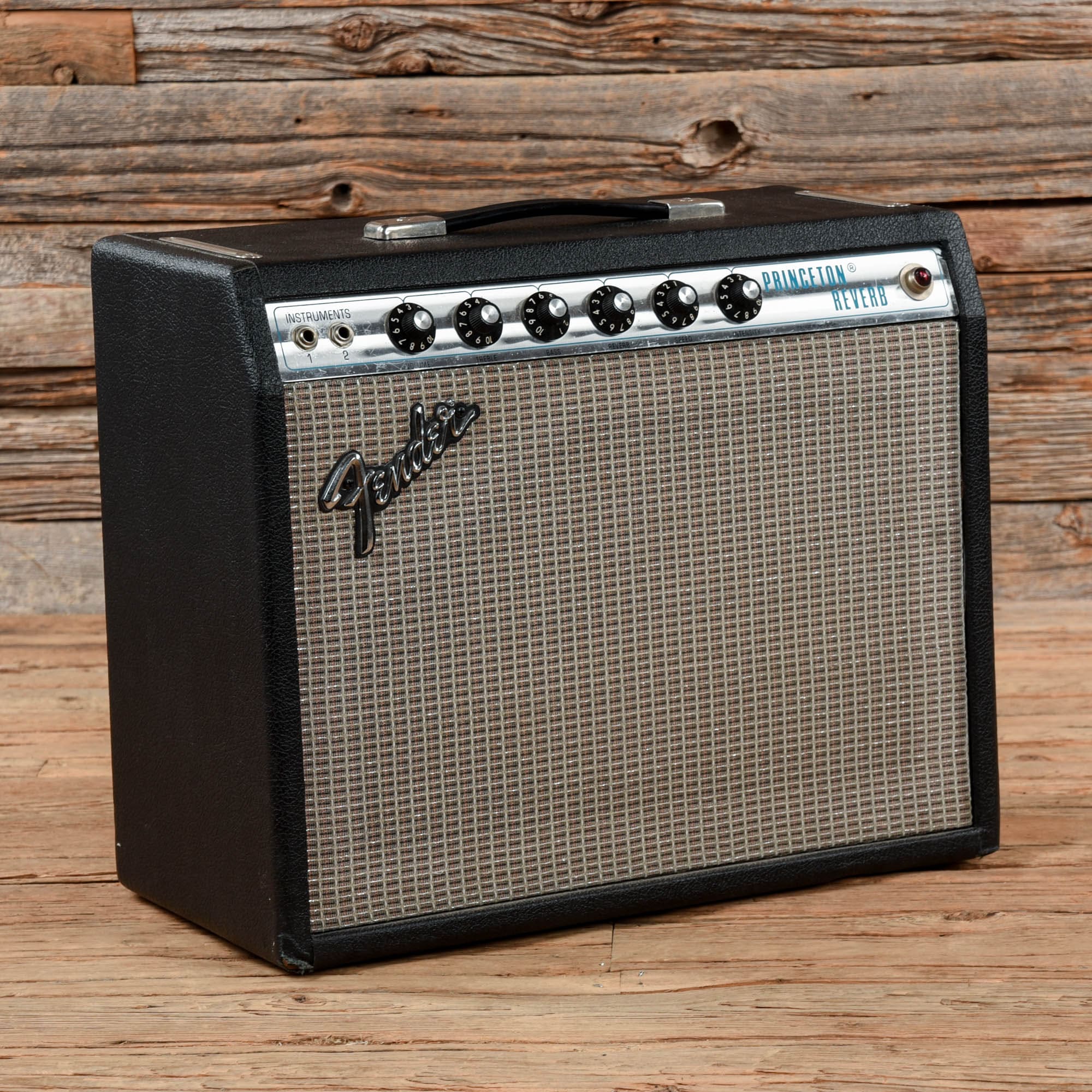 Princeton Reverb Blue Fender Princeton Reverb 1975 – Chicago Music Exchange