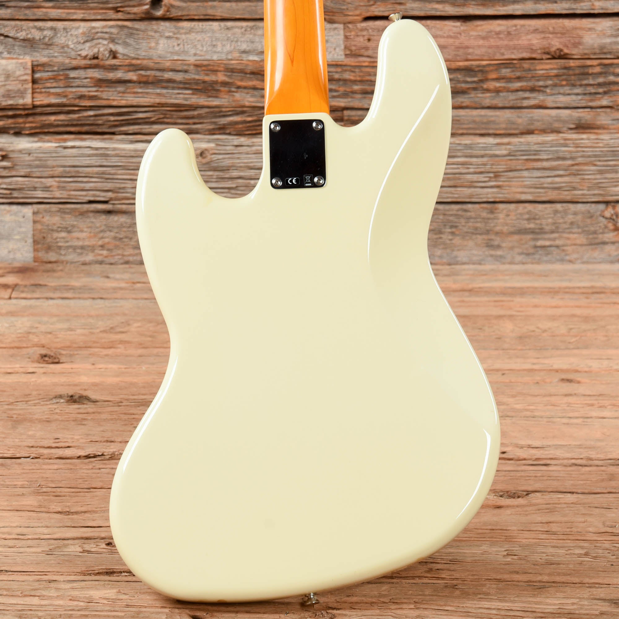 Fender 60's Classic Series Lacquer Jazz Neck w/ Fender Jazz Bass Body Olympic White 2018 Bass Guitars / 4-String