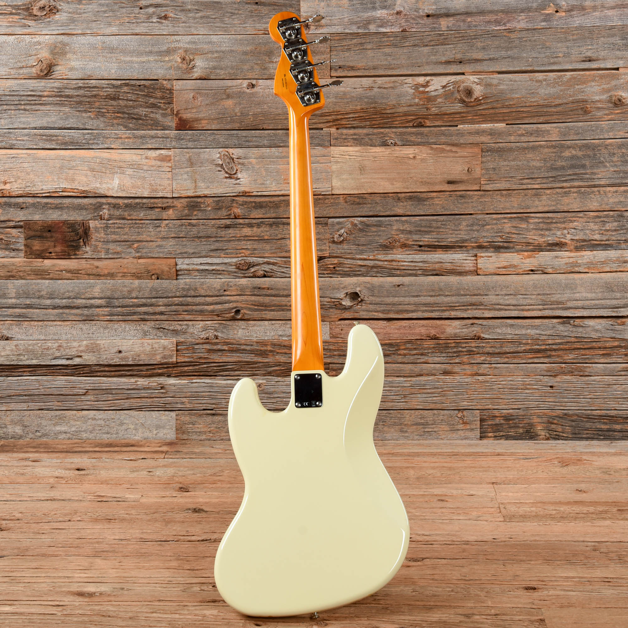 Fender 60's Classic Series Lacquer Jazz Neck w/ Fender Jazz Bass Body Olympic White 2018 Bass Guitars / 4-String