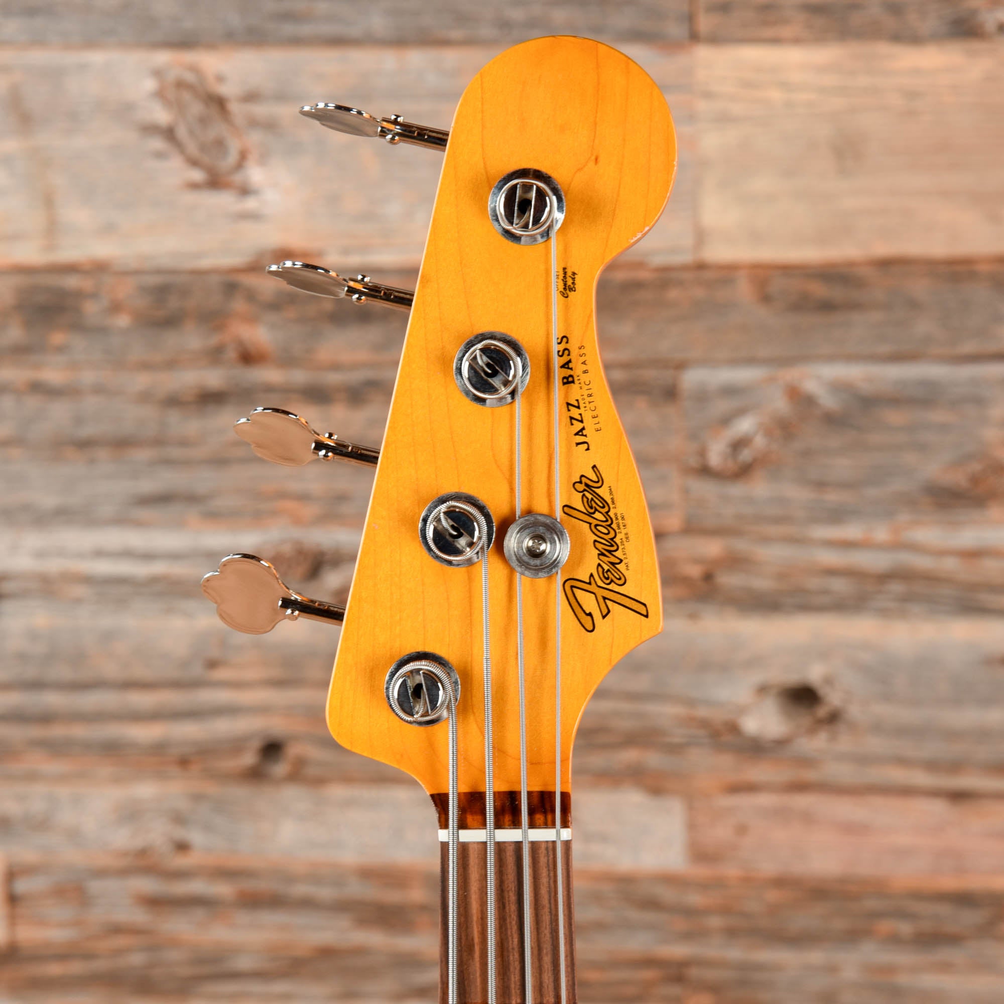 Fender 60's Classic Series Lacquer Jazz Neck w/ Fender Jazz Bass Body Olympic White 2018 Bass Guitars / 4-String