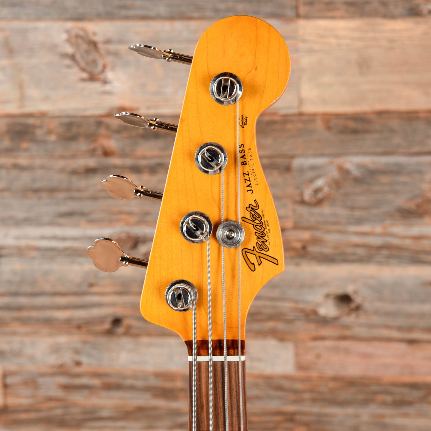 Fender 60's Classic Series Lacquer Jazz Neck w/ Fender Jazz Bass Body Olympic White 2018 Bass Guitars / 4-String