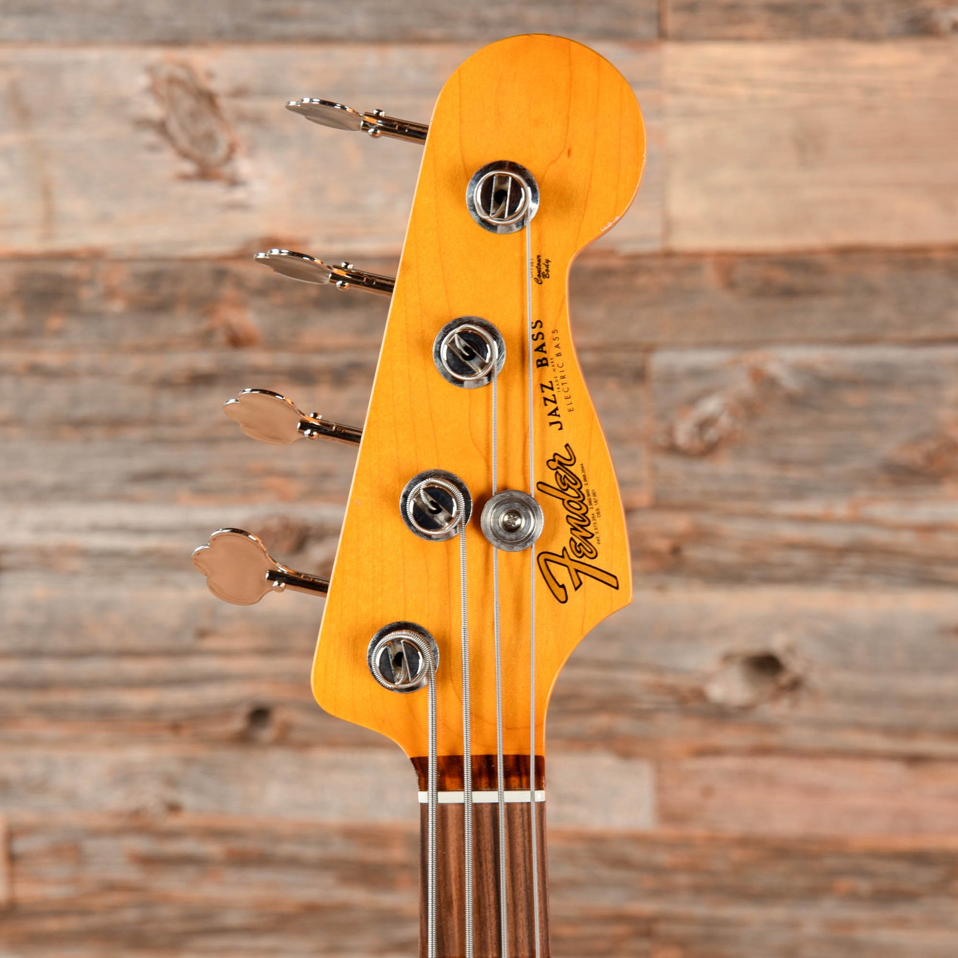 Fender 60's Classic Series Lacquer Jazz Neck w/ Fender Jazz Bass Body Olympic White 2018 Bass Guitars / 4-String