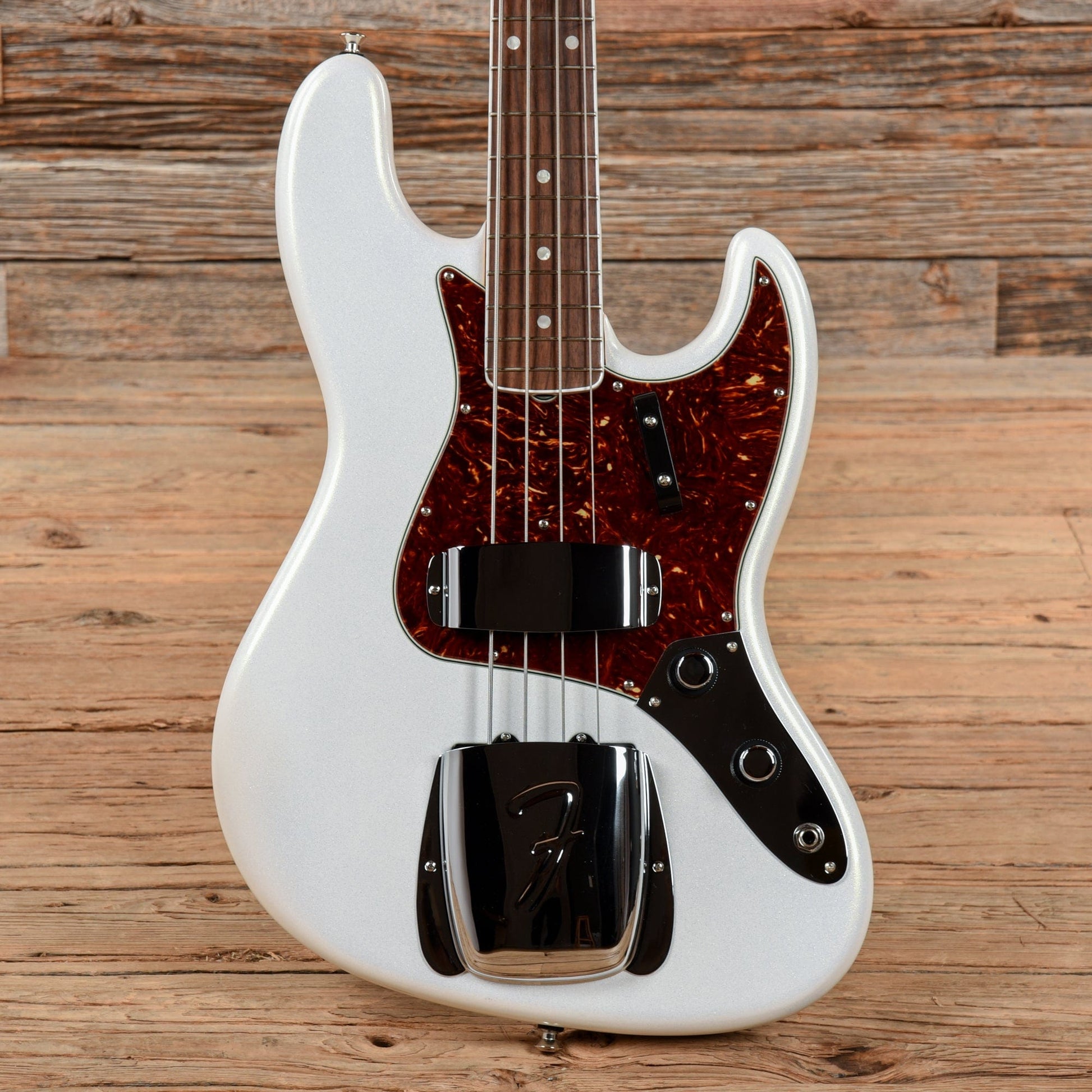 Fender 60th Anniversary Jazz Bass Arctic Pearl 2021 Bass Guitars / 4-String