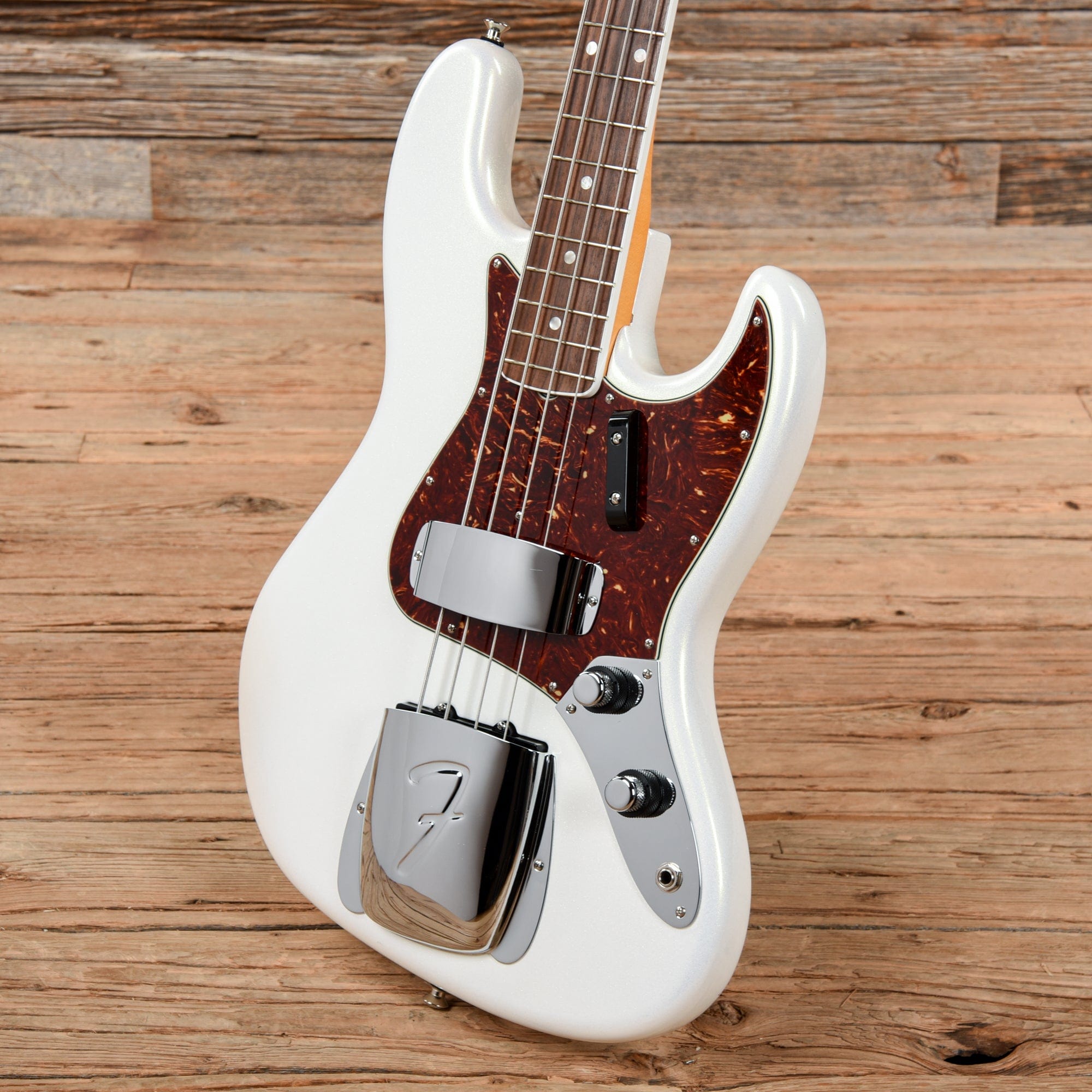 Fender 60th Anniversary Jazz Bass Arctic Pearl 2021 Bass Guitars / 4-String