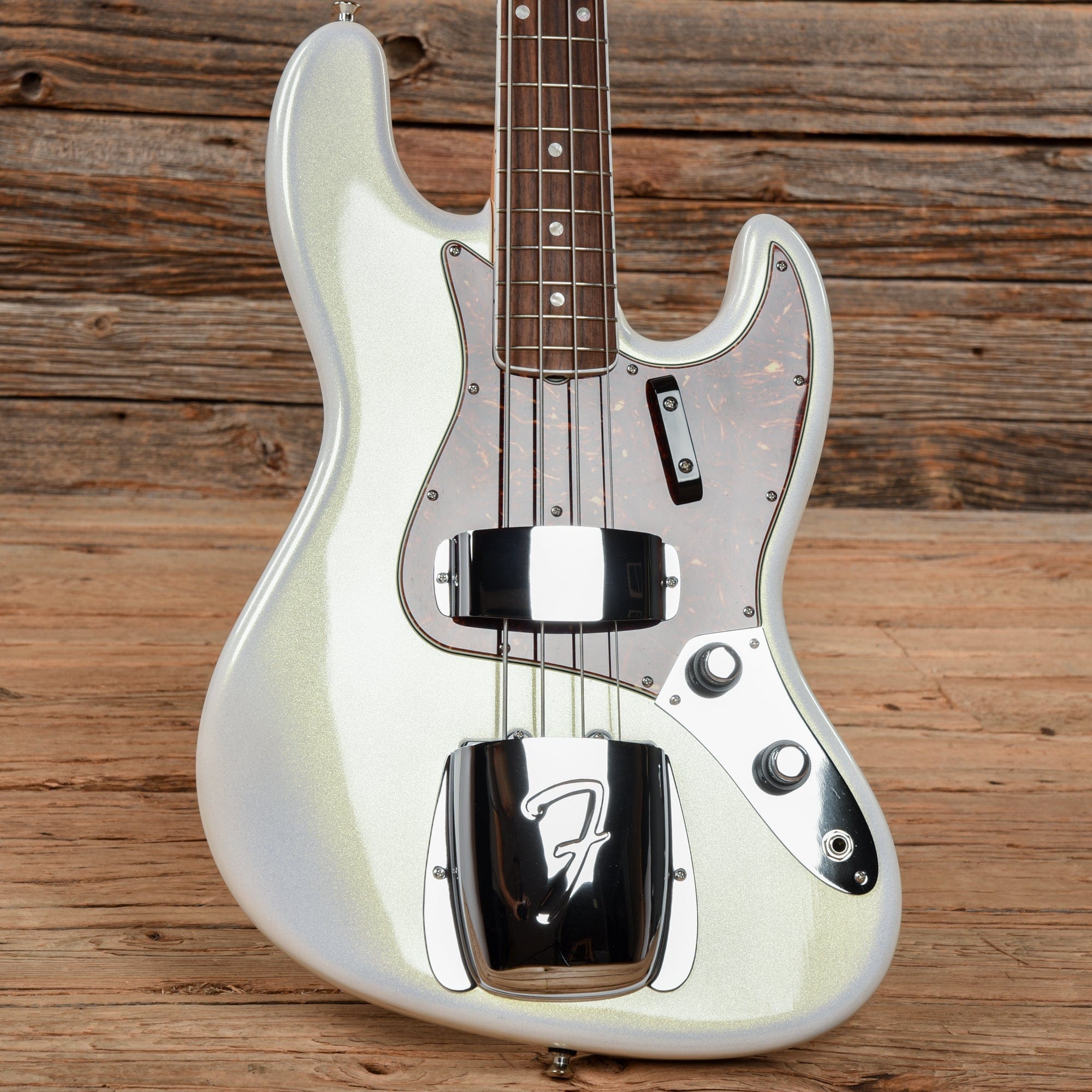 Fender 60th Anniversary Jazz Bass Arctic Pearl 2021 Bass Guitars / 4-String