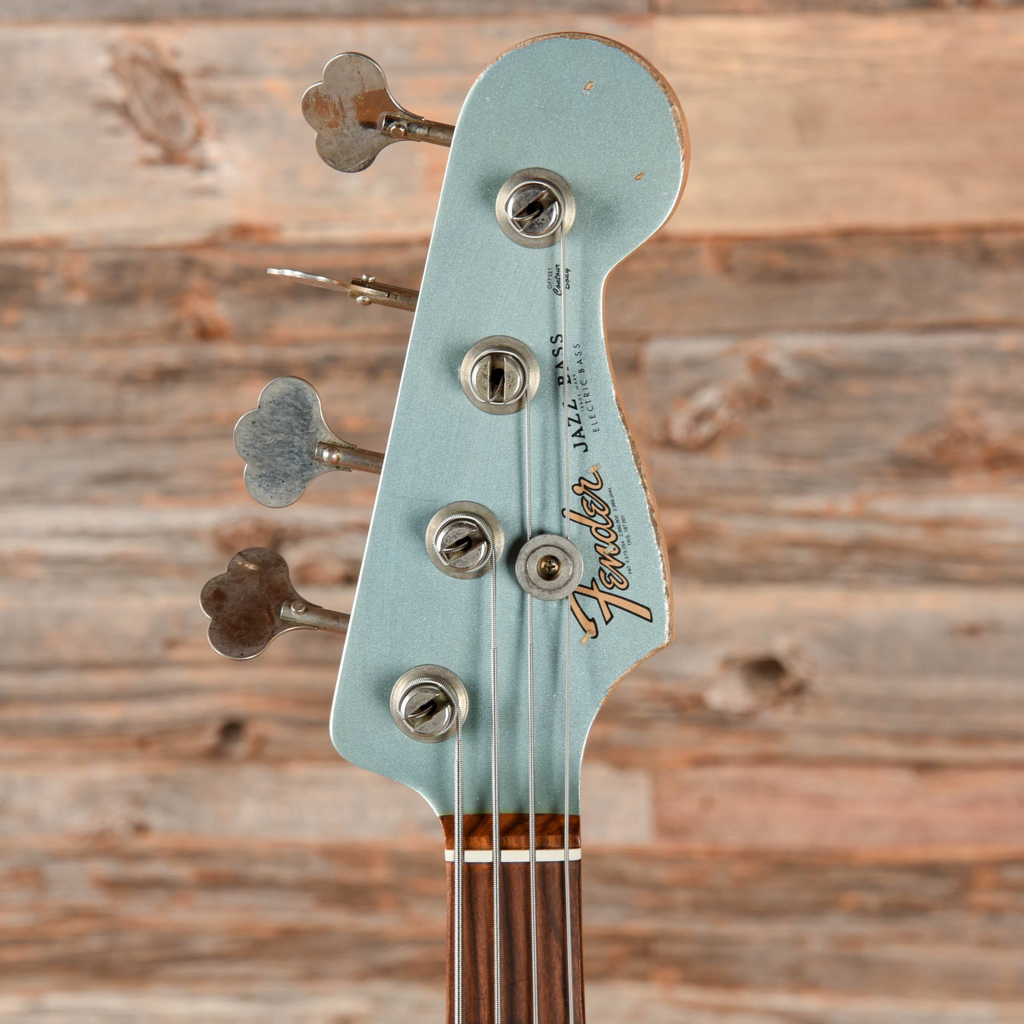 Fender 60th Anniversary Road Worn '60s Jazz Bass Firemist Silver