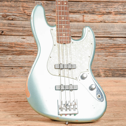 Fender 60th Anniversary Road Worn '60s Jazz Bass Firemist Silver 2020 Bass Guitars / 4-String