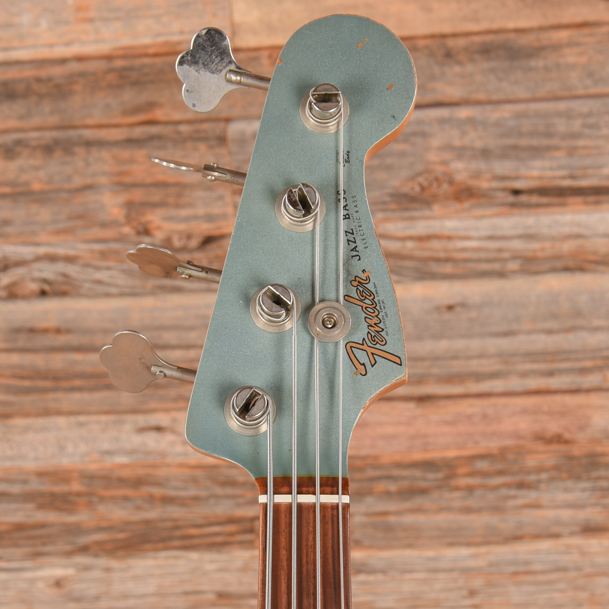 Fender 60th Anniversary Road Worn '60s Jazz Bass Firemist Silver 2020 Bass Guitars / 4-String