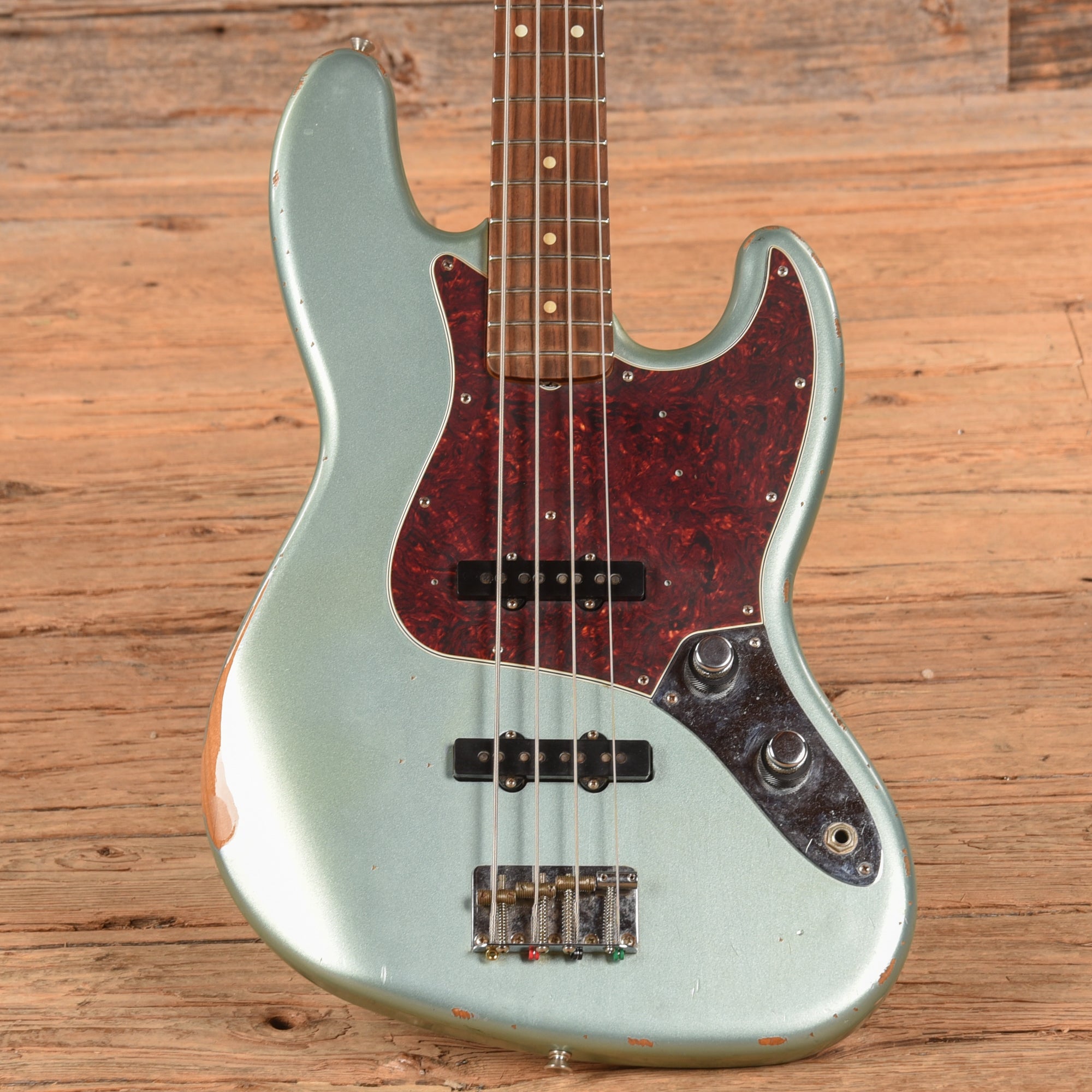 Fender 60th Anniversary Road Worn '60s Jazz Bass Firemist Silver 2020 Bass Guitars / 4-String