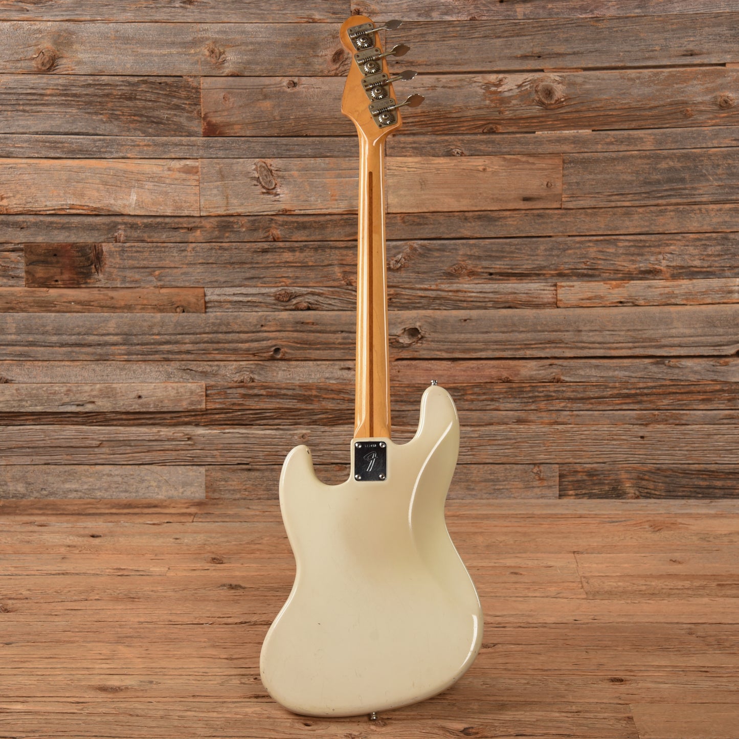 Fender '76 Fretless Precision Bass Neck w/ '70s Jazz Bass Body White Refin 1970s Bass Guitars / 4-String