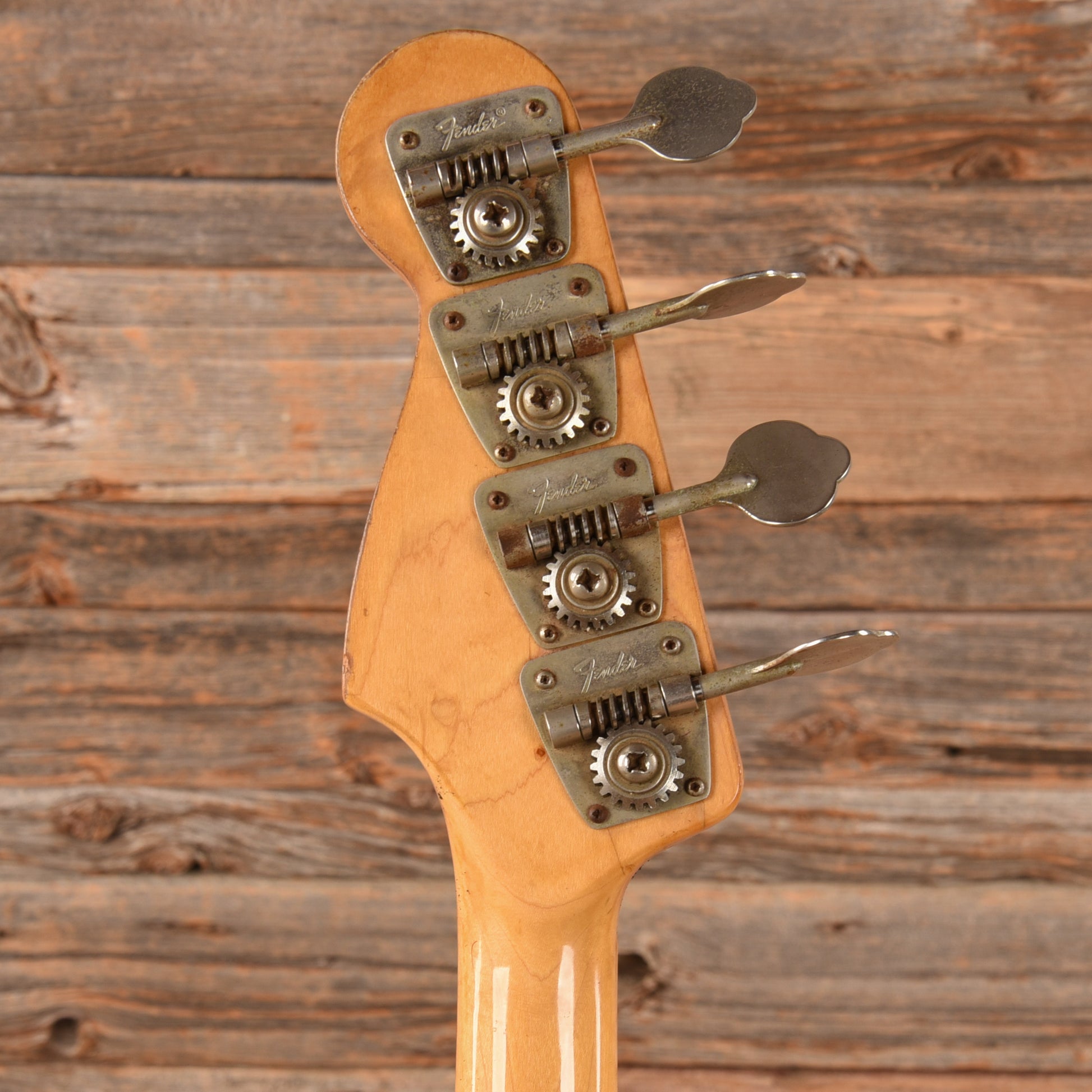 Fender '76 Fretless Precision Bass Neck w/ '70s Jazz Bass Body White Refin 1970s Bass Guitars / 4-String