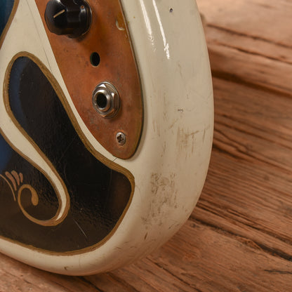 Fender '76 Fretless Precision Bass Neck w/ '70s Jazz Bass Body White Refin 1970s Bass Guitars / 4-String