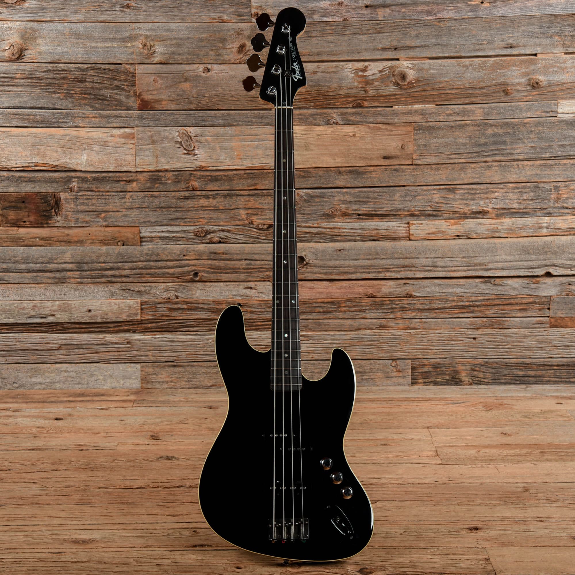 Fender Aerodyne Jazz Bass Black 2016 Bass Guitars / 4-String