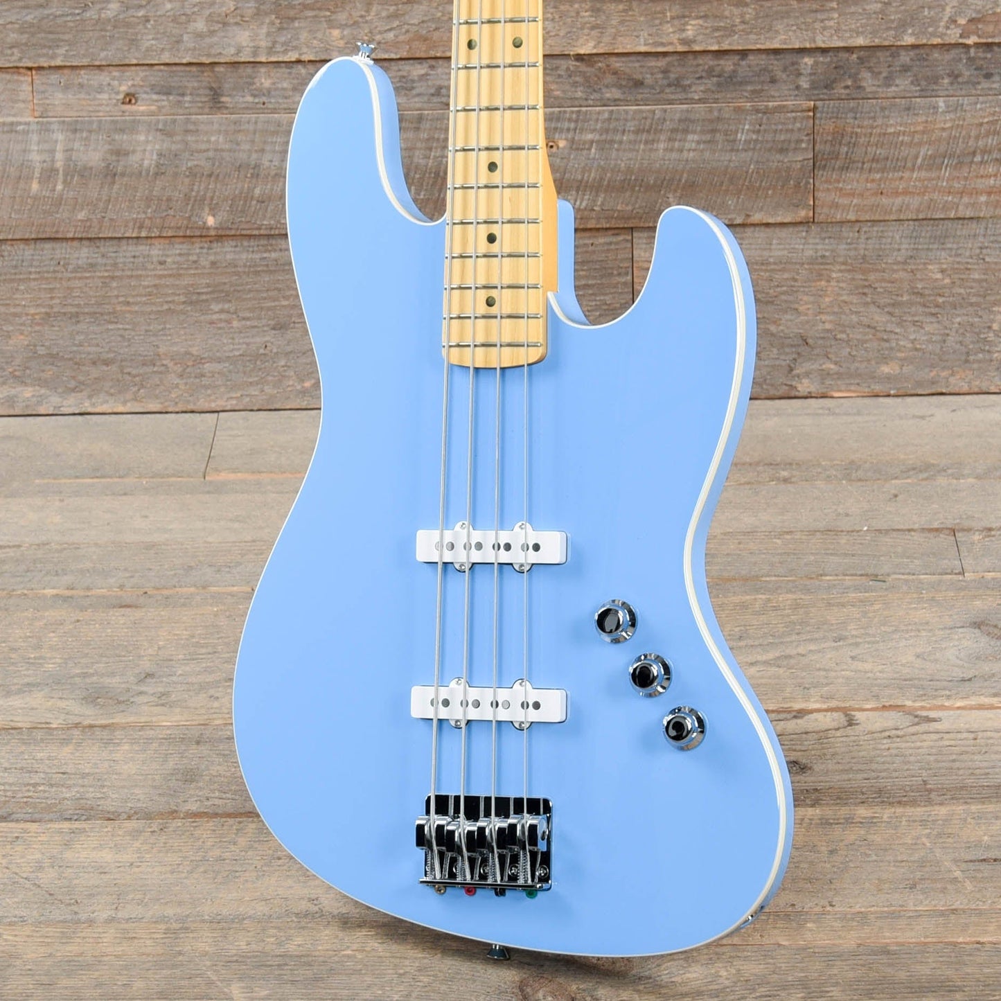 Fender Aerodyne Special Jazz Bass California Blue Bass Guitars / 4-String