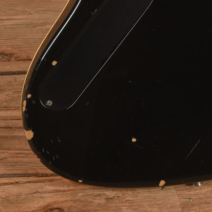 Fender AJB Aerodyne Jazz Bass Black Bass Guitars / 4-String