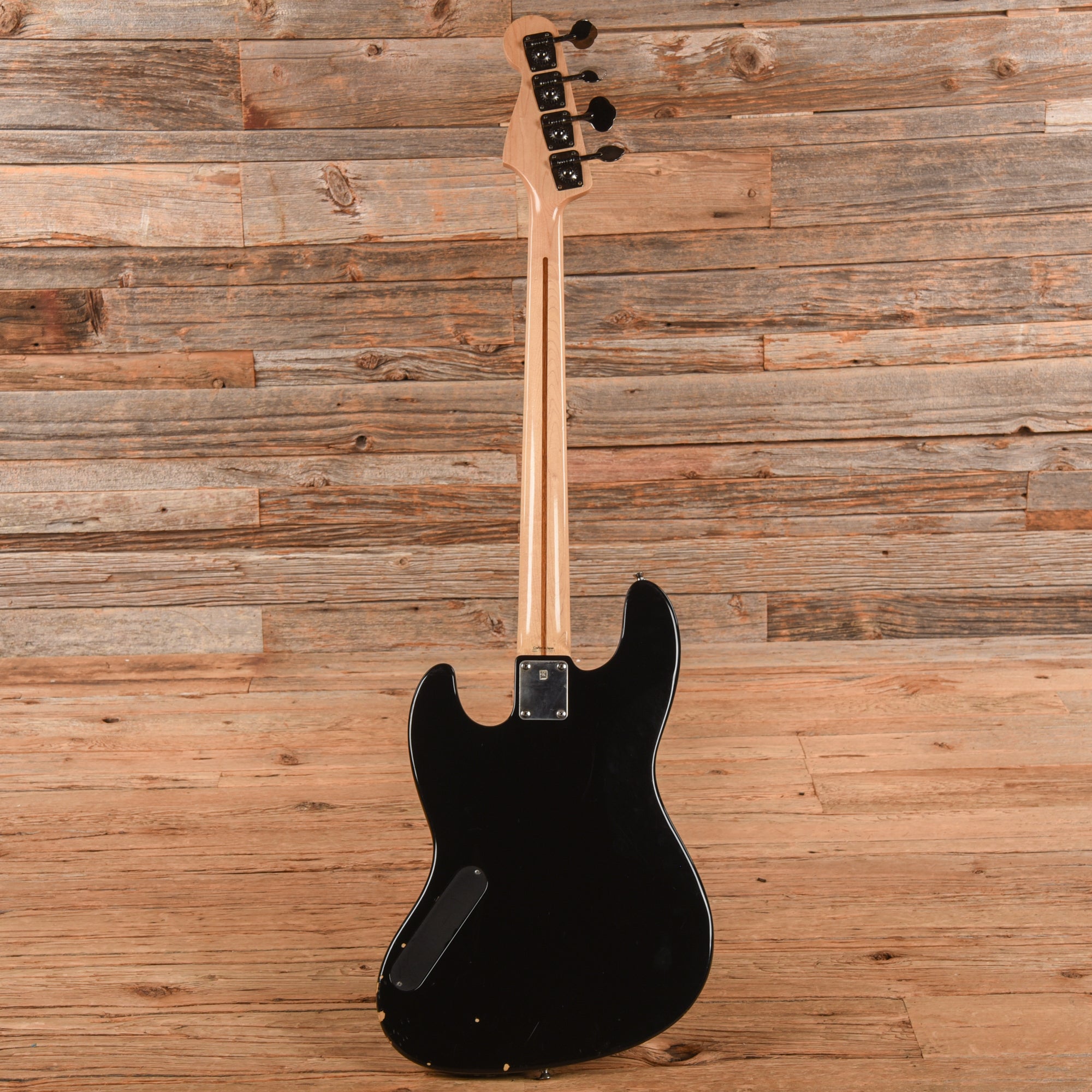 Fender AJB Aerodyne Jazz Bass Black Bass Guitars / 4-String
