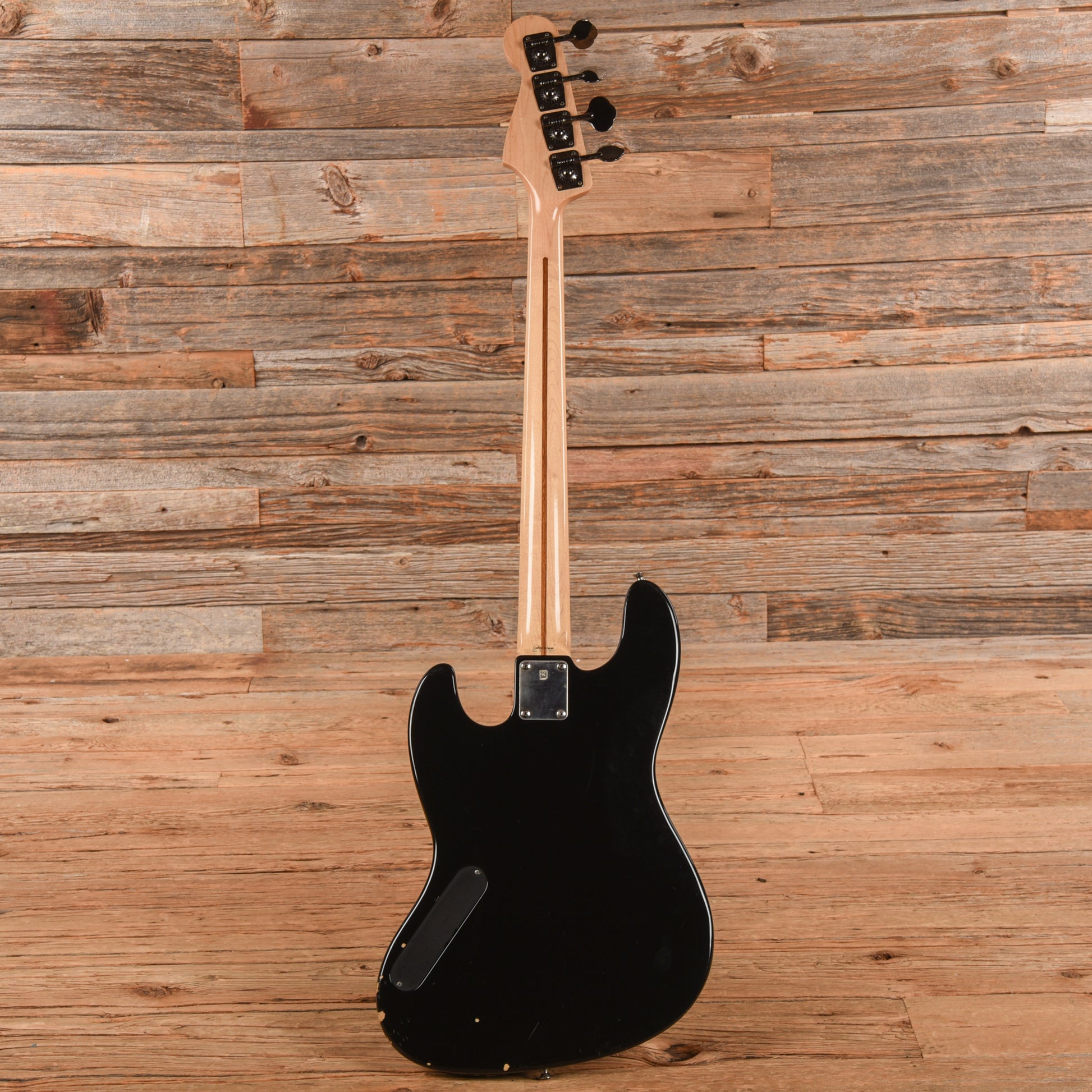 Fender AJB Aerodyne Jazz Bass Black Bass Guitars / 4-String