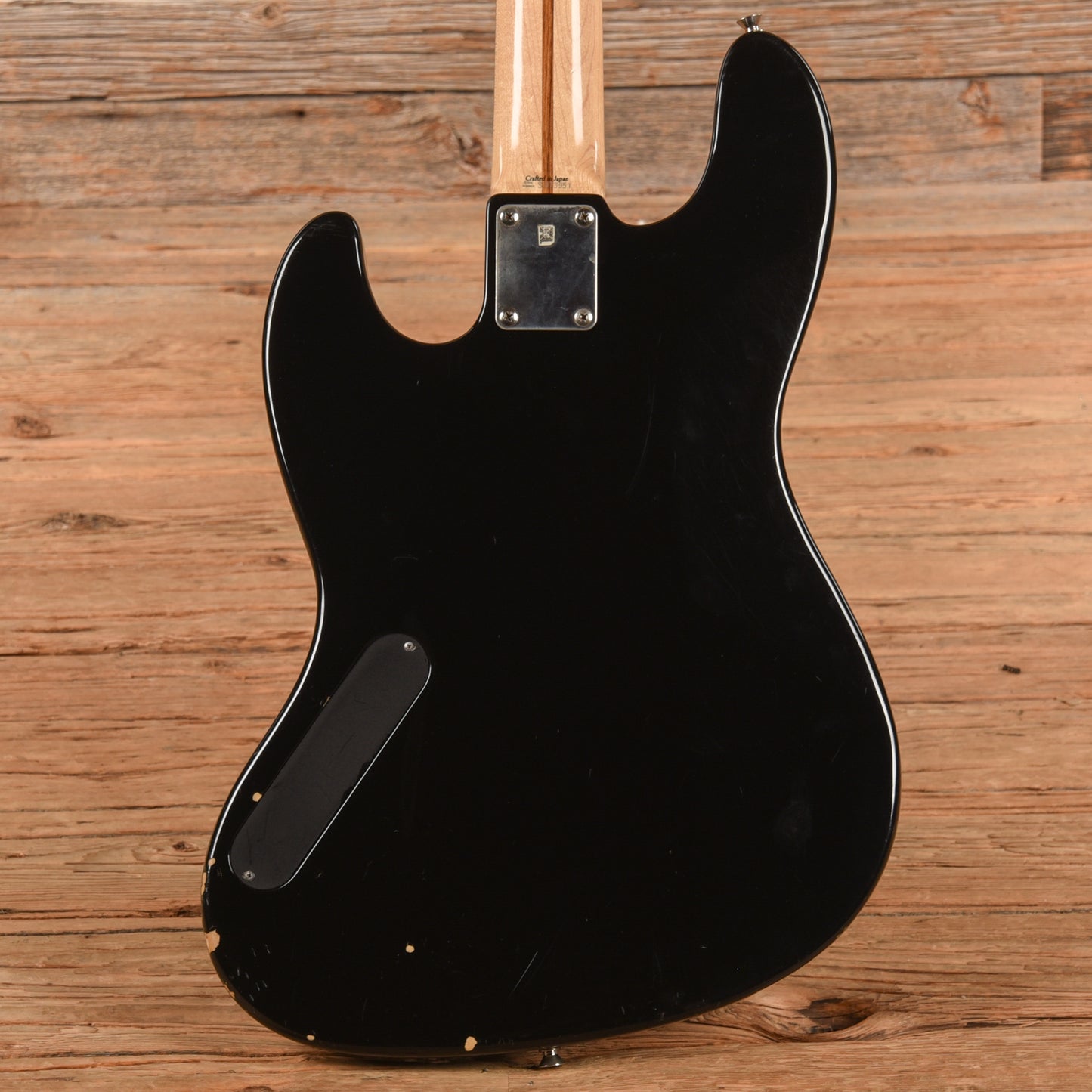 Fender AJB Aerodyne Jazz Bass Black Bass Guitars / 4-String