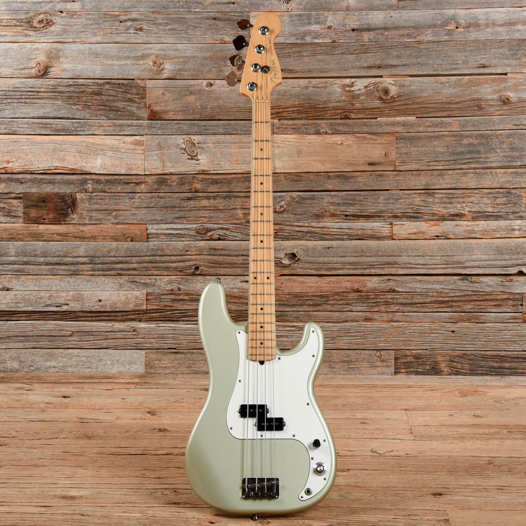 Fender Ameican Standard Precision Bass Inca Silver 1999 – Chicago Music ...