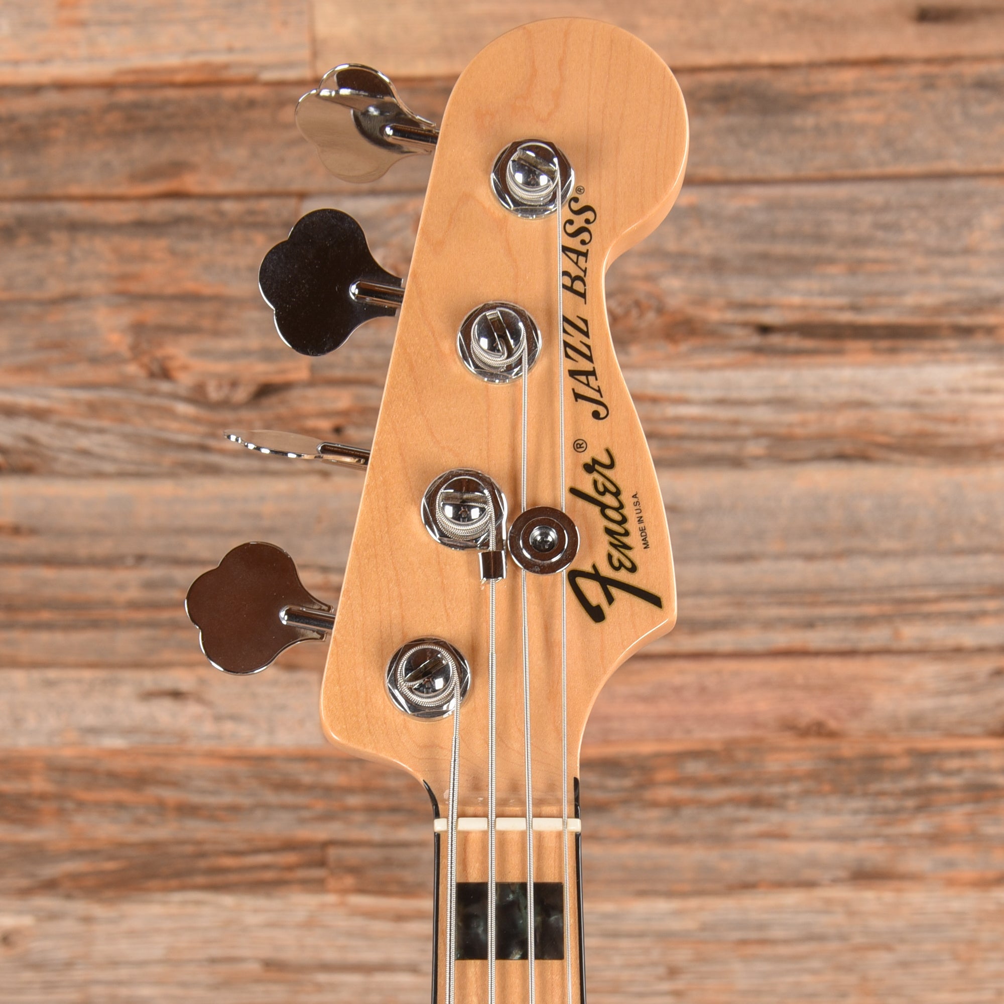 Fender American Deluxe Jazz Bass Ash Natural 2013 Bass Guitars / 4-String