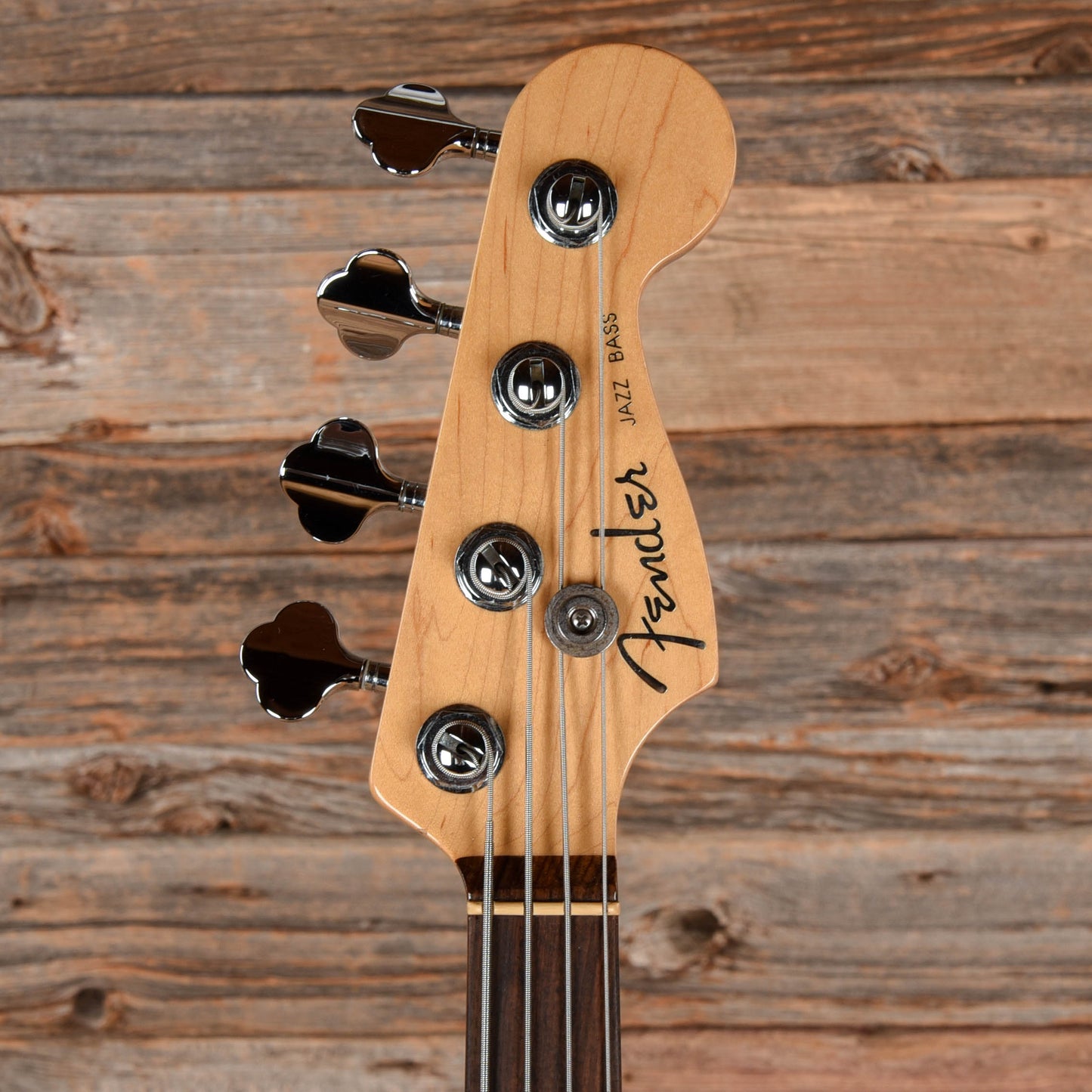 Fender American Deluxe Jazz Bass Black 1998 Bass Guitars / 4-String