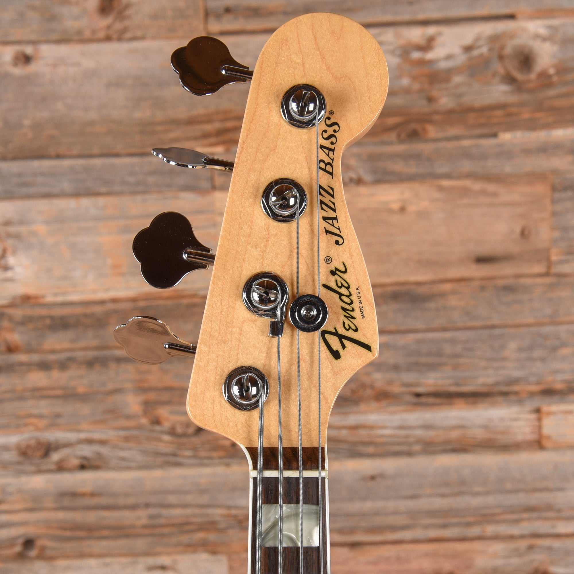 Fender American Deluxe Jazz Bass Red 2011 Bass Guitars / 4-String