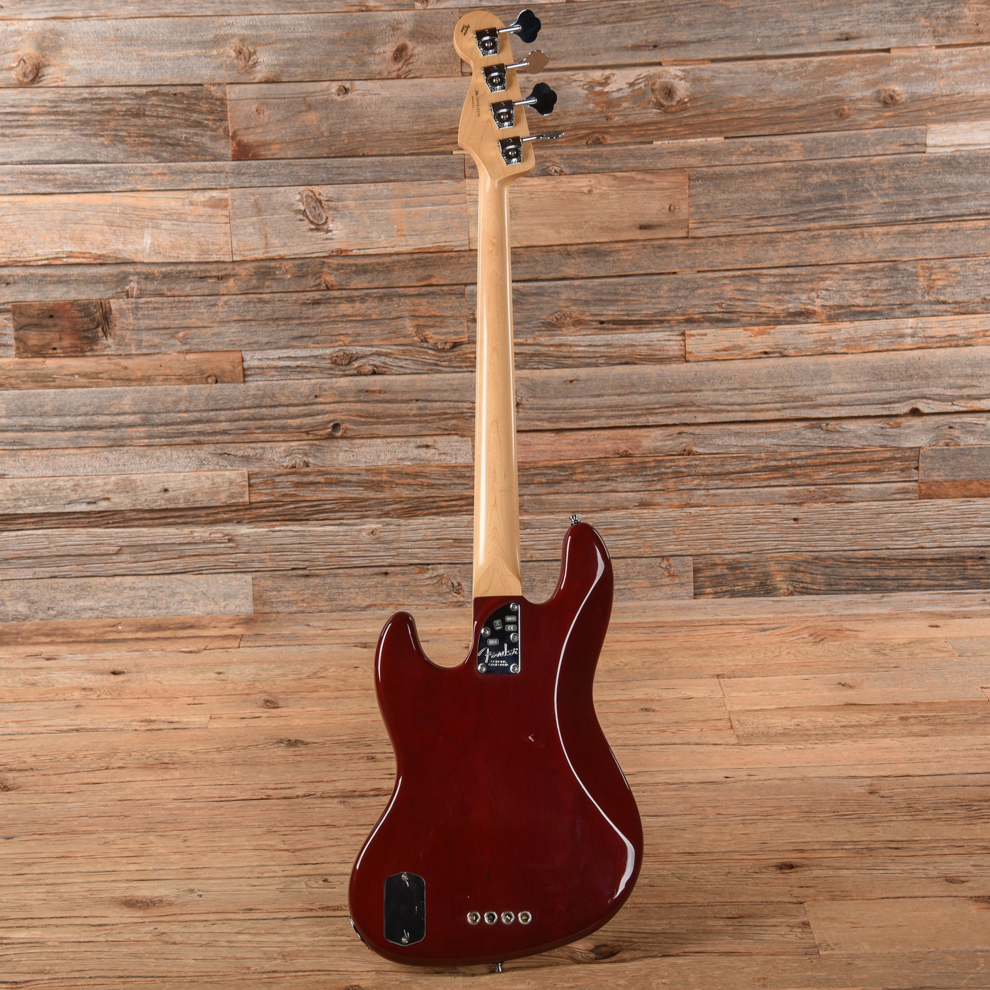 Fender American Deluxe Jazz Bass Red 2011 Bass Guitars / 4-String