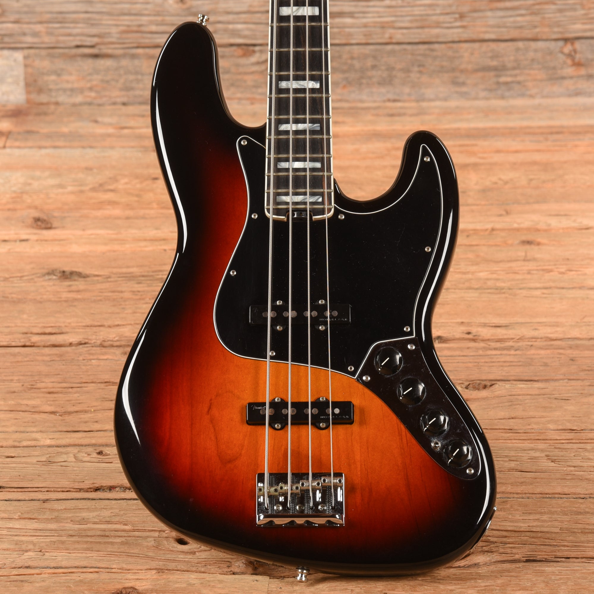 Fender American Elite Jazz Bass Sunburst 2019 Bass Guitars / 4-String
