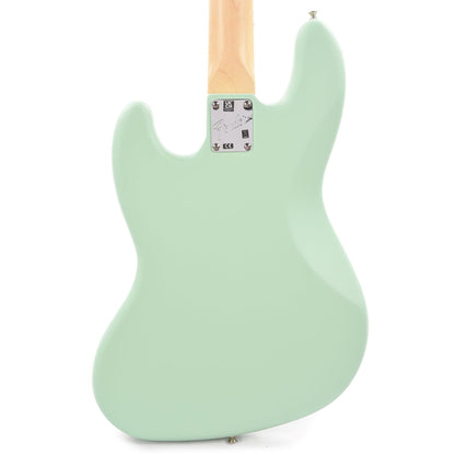 Fender American Performer Jazz Bass Satin Surf Green Bass Guitars / 4-String