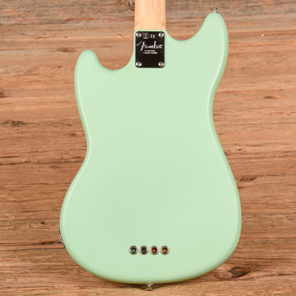 Fender American Performer Mustang Bass Satin Surf Green 2019 Bass Guitars / 4-String