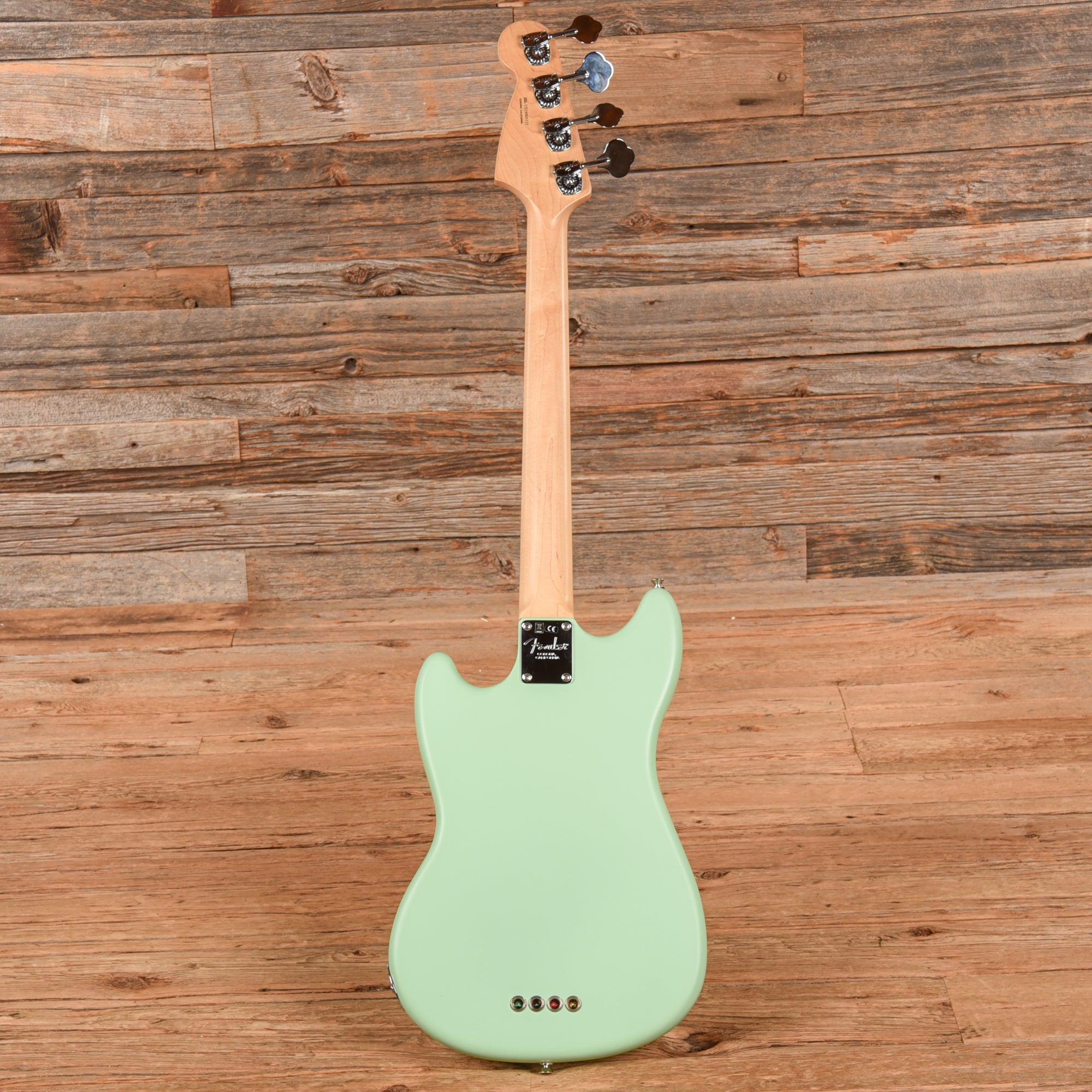 Fender American Performer Mustang Bass Satin Surf Green 2019 Bass Guitars / 4-String