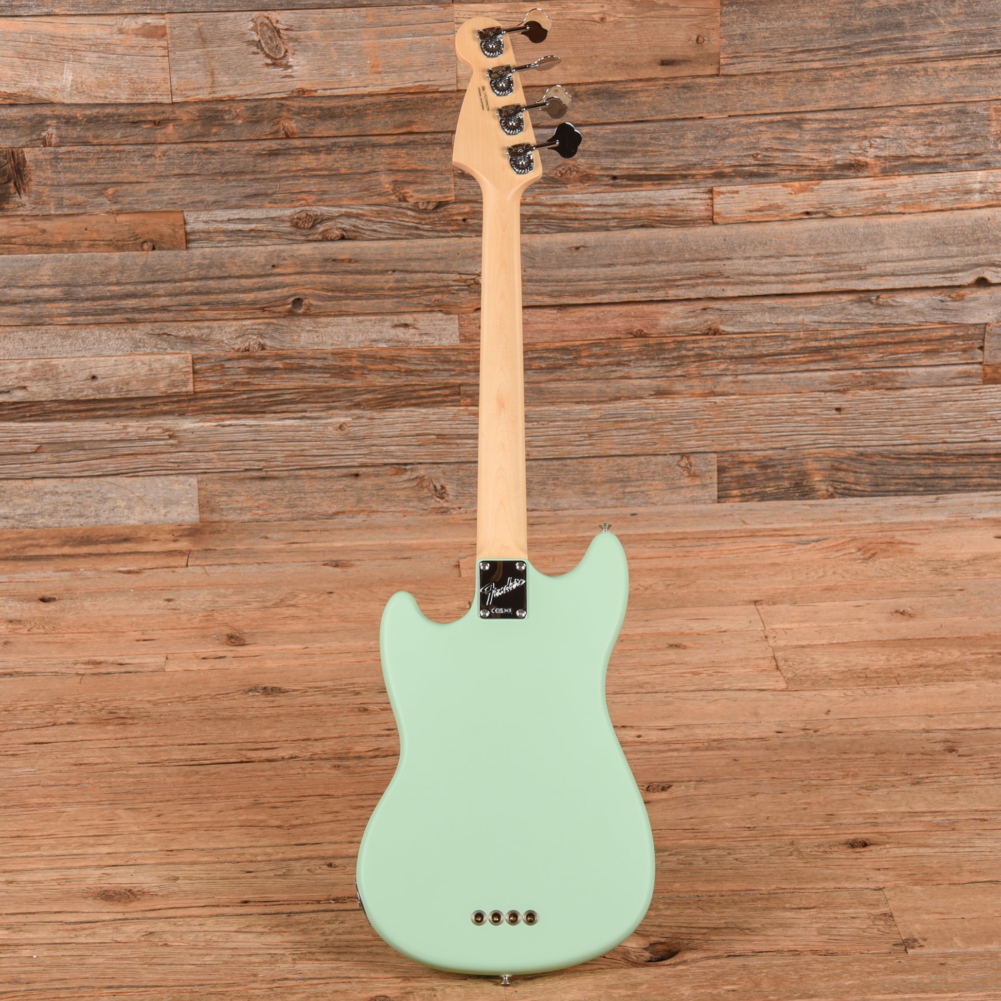 Fender American Performer Mustang Bass Satin Surf Green 2023 Bass Guitars / 4-String