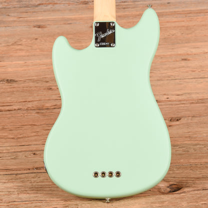 Fender American Performer Mustang Bass Satin Surf Green 2023 Bass Guitars / 4-String