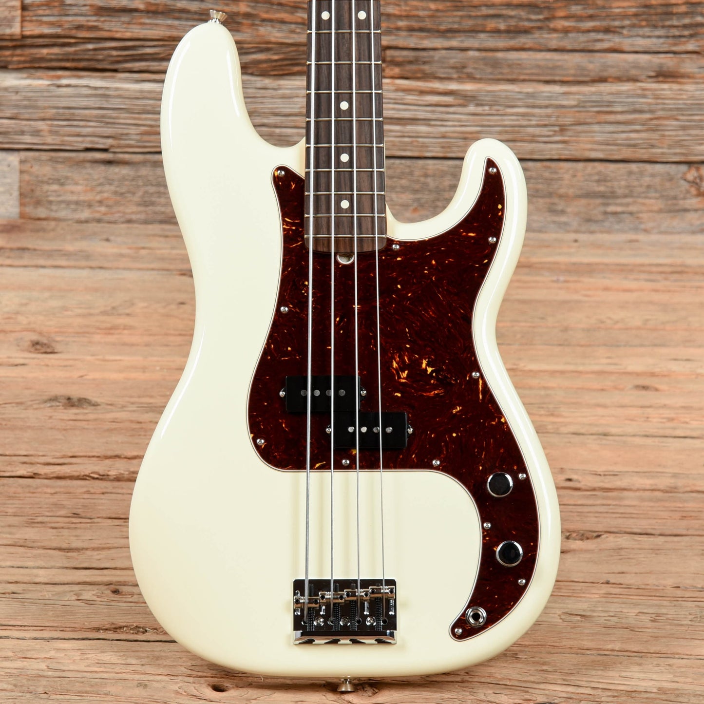Fender American Pro II Precision Bass Olympic White 2022 Bass Guitars / 4-String