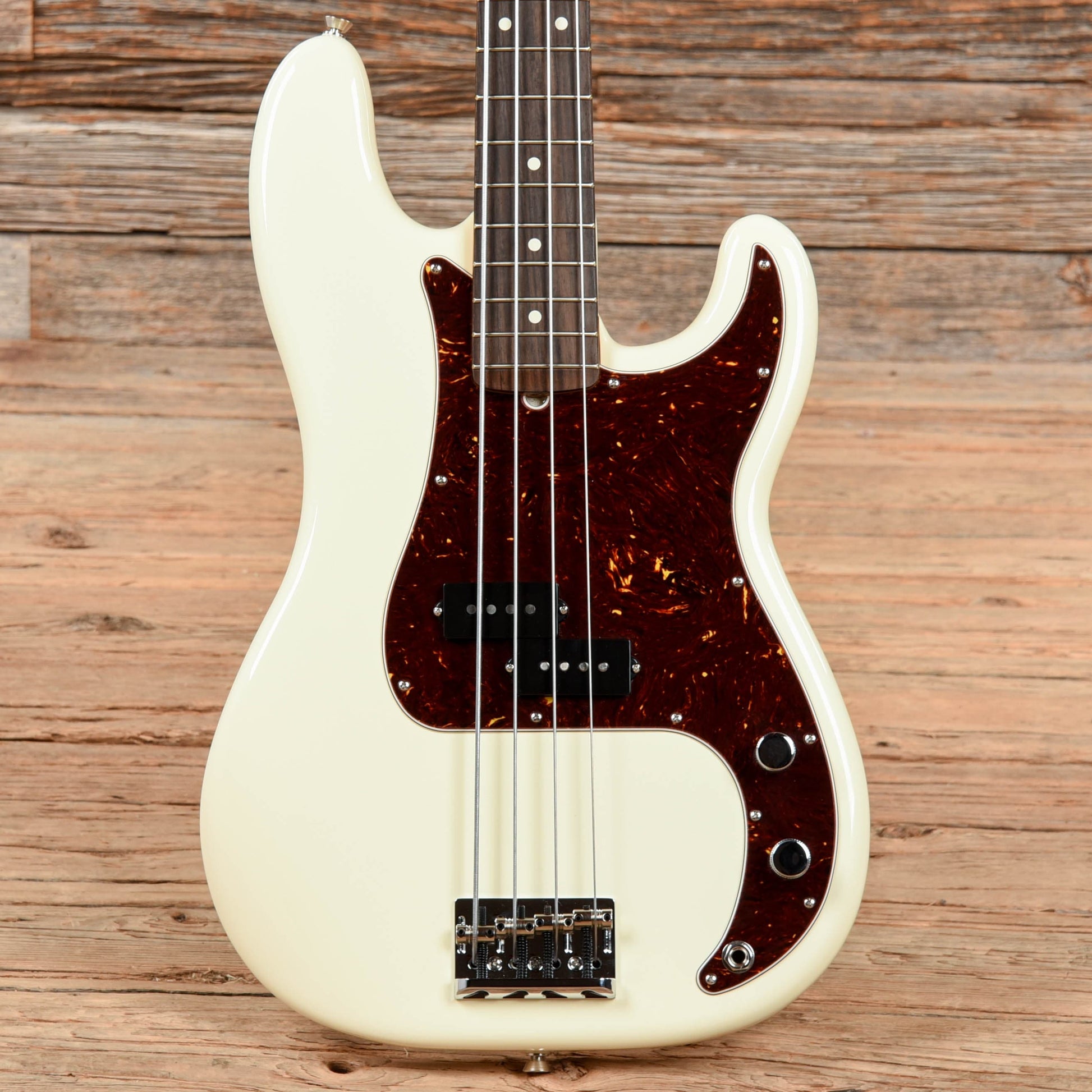 Fender American Pro II Precision Bass Olympic White 2022 Bass Guitars / 4-String