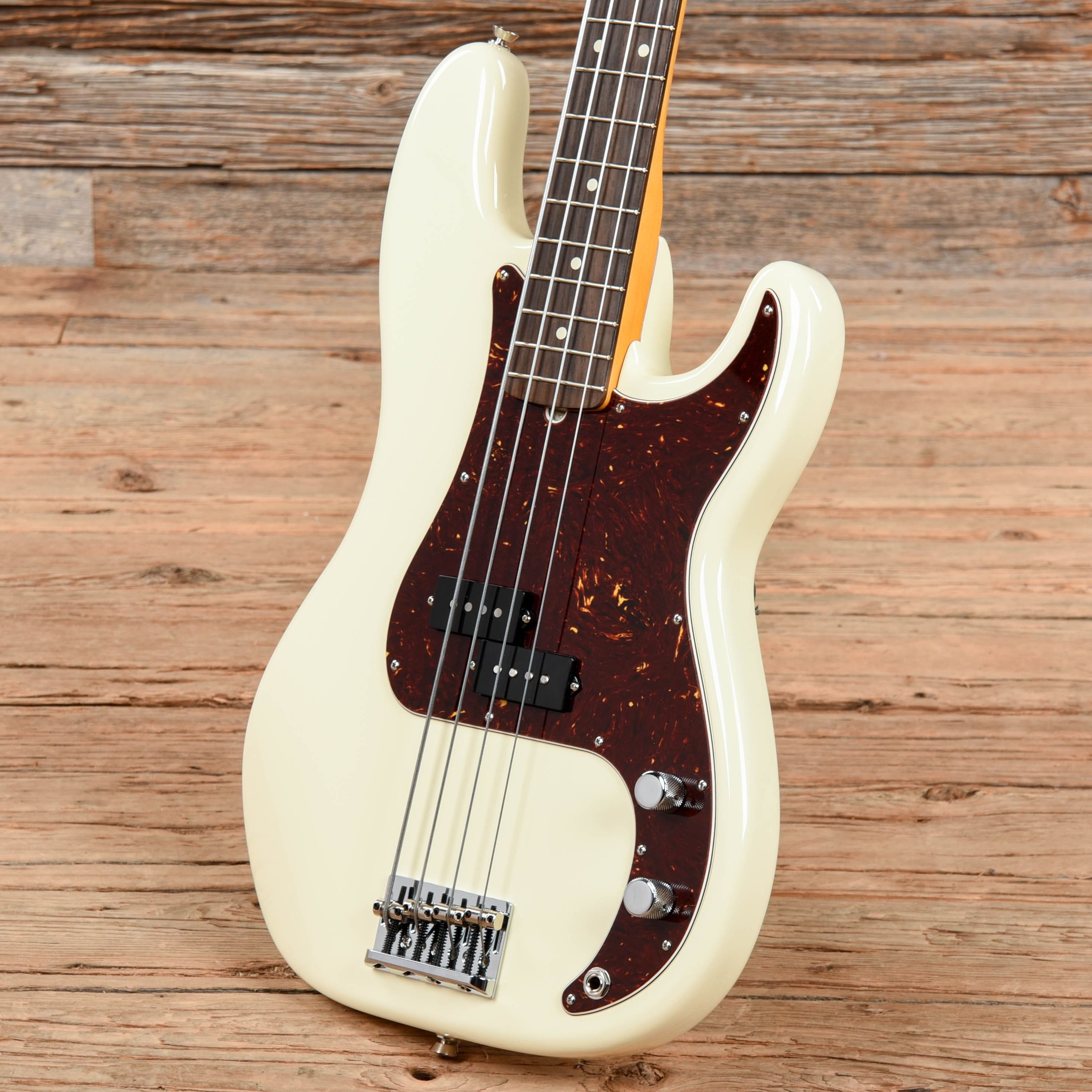 Fender American Pro II Precision Bass Olympic White 2022 Bass Guitars / 4-String