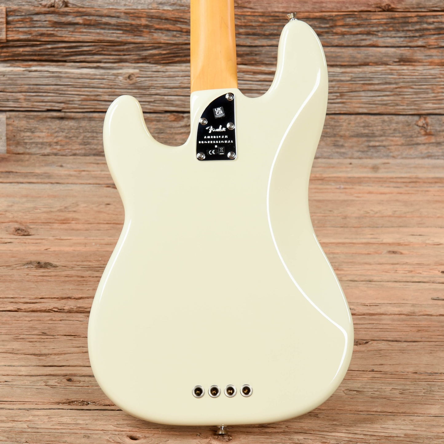 Fender American Pro II Precision Bass Olympic White 2022 Bass Guitars / 4-String