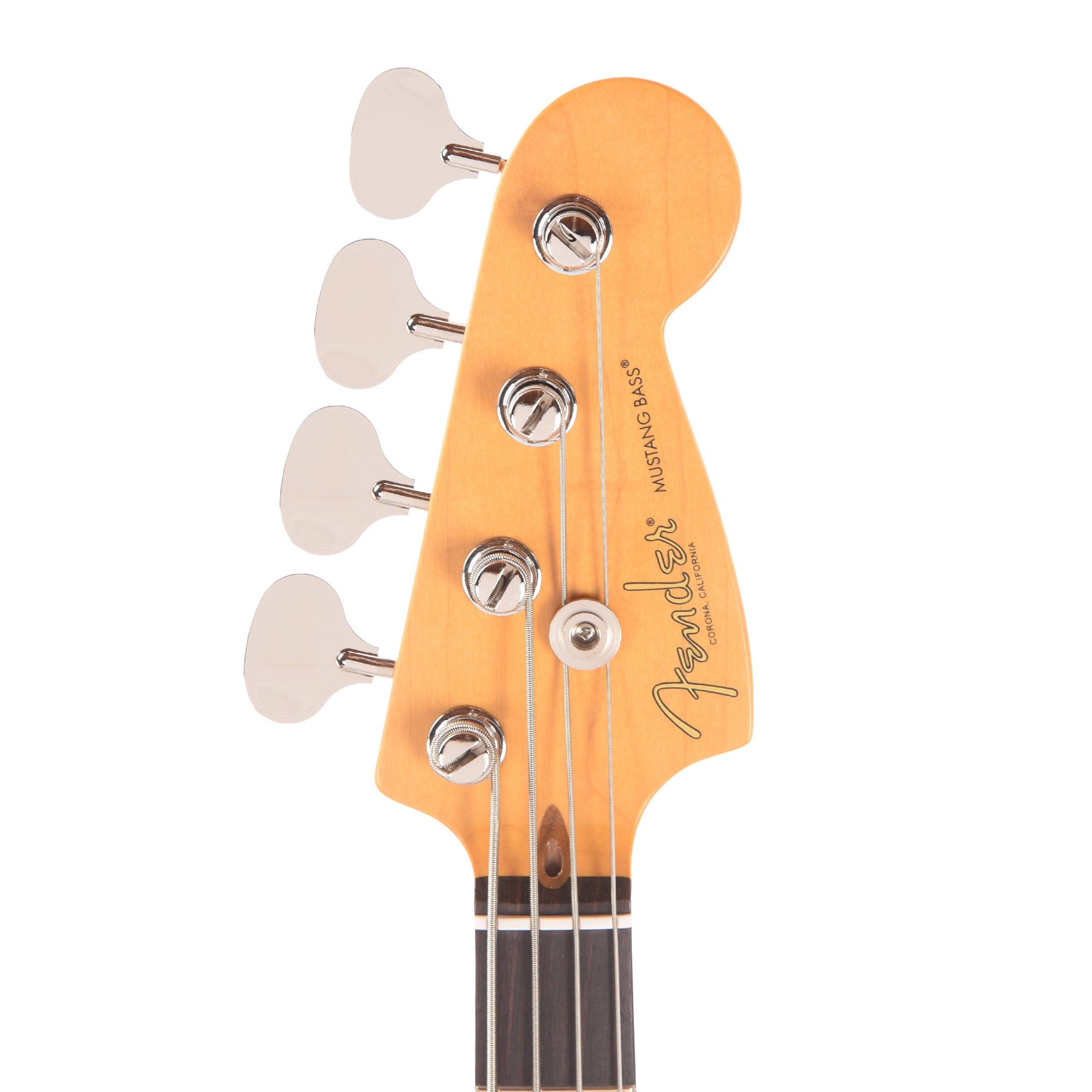 Fender American Professional Classic Mustang Bass Faded Sherwood Green Metallic Bass Guitars / 4-String